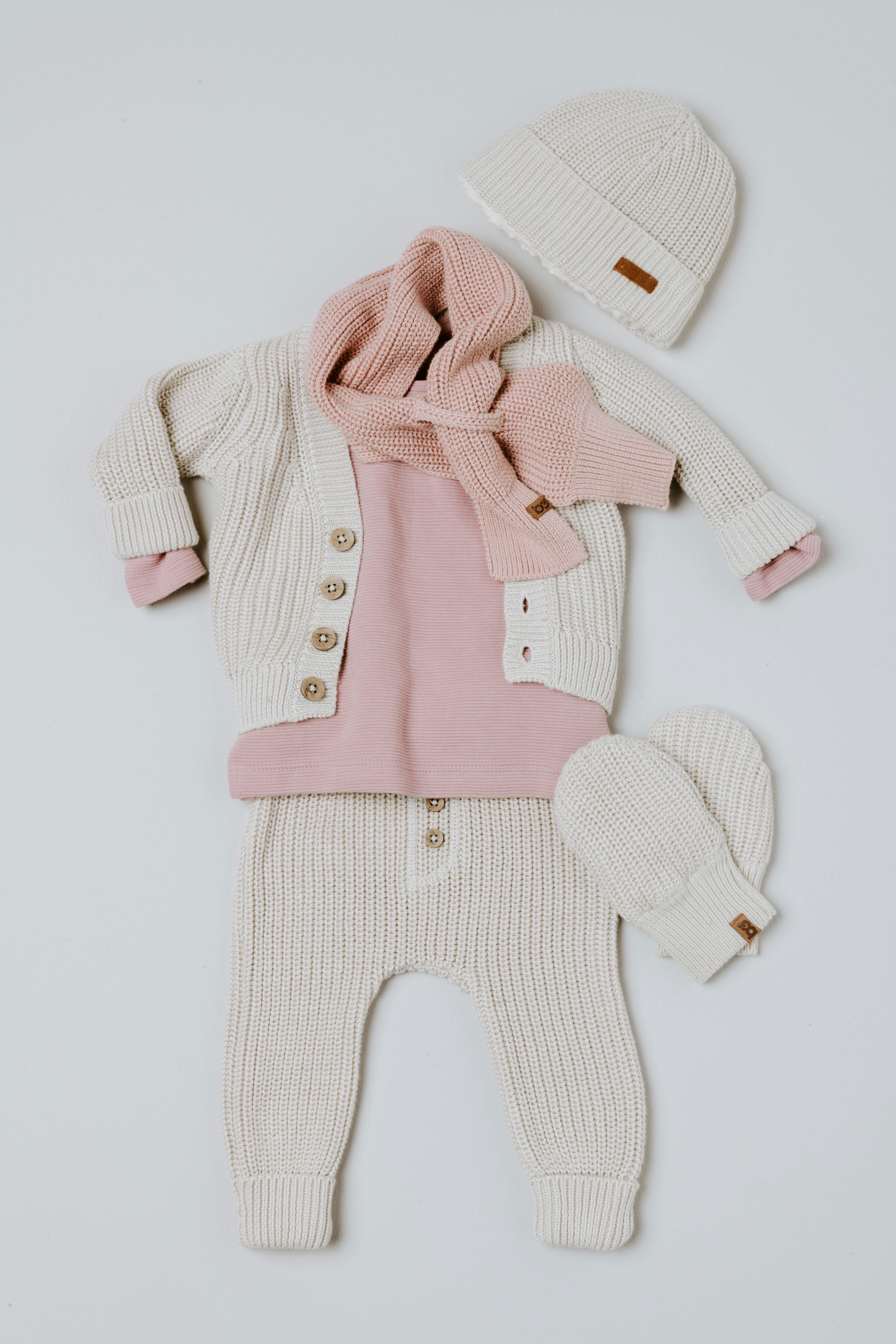 Mutsje teddy Soul warm linen - 0-3 mnd