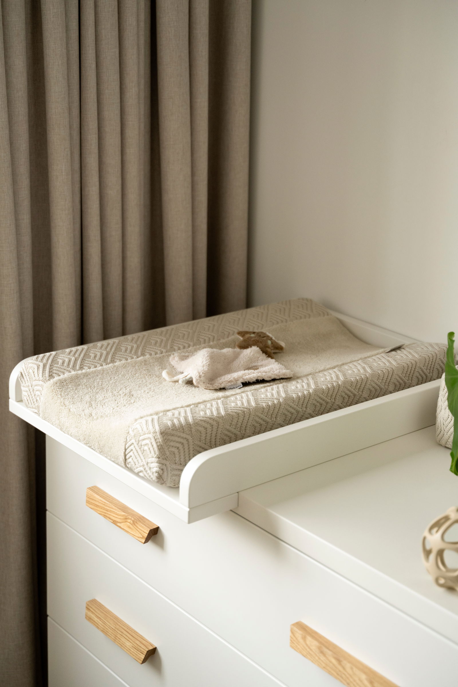 Changing pad cover Sierra urban taupe - 45x70