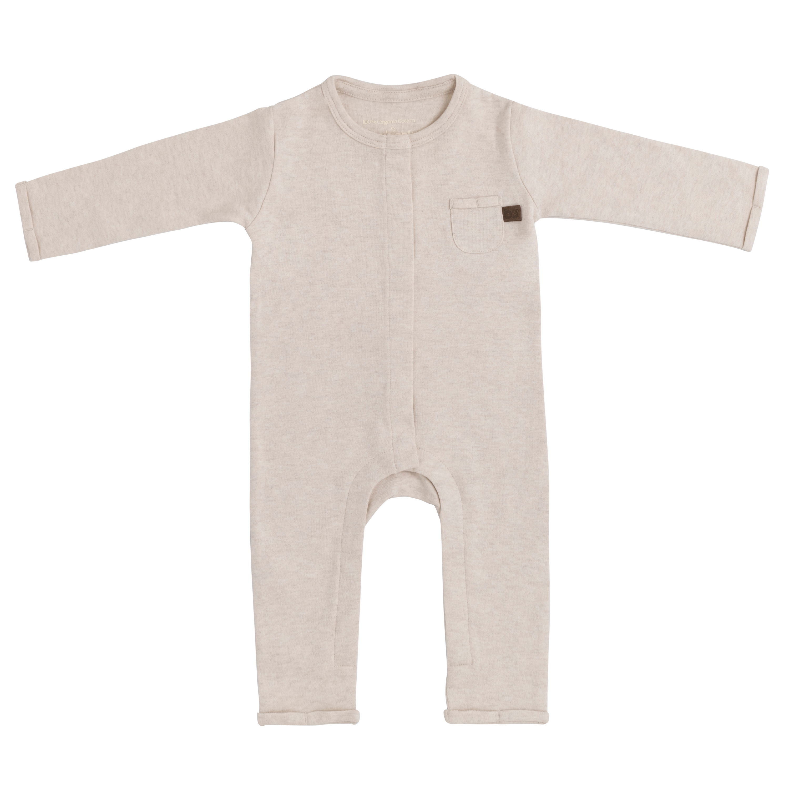 Sleepsuit Melange warm linen - 62