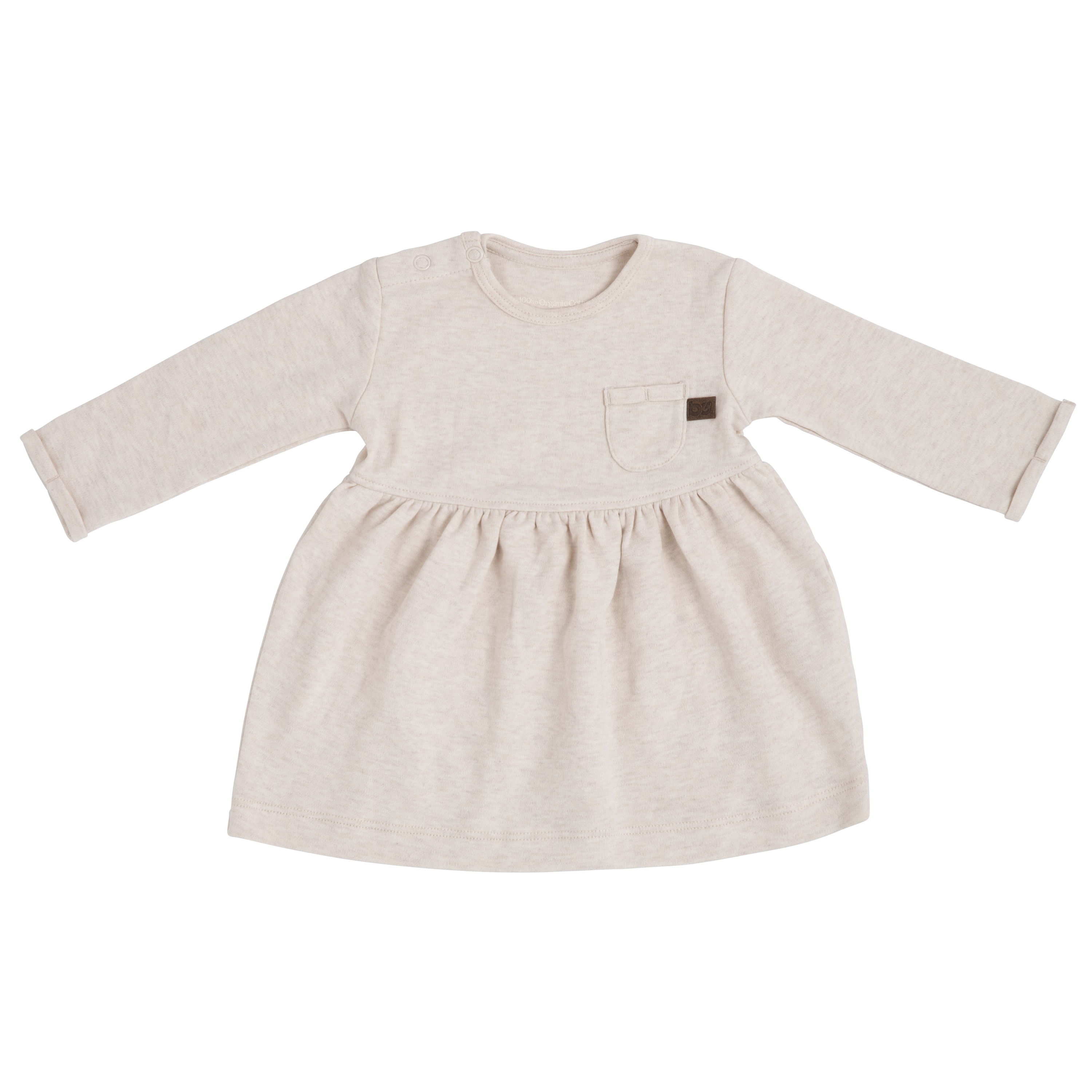 Jerseykleid Melange Warm Linen - 50