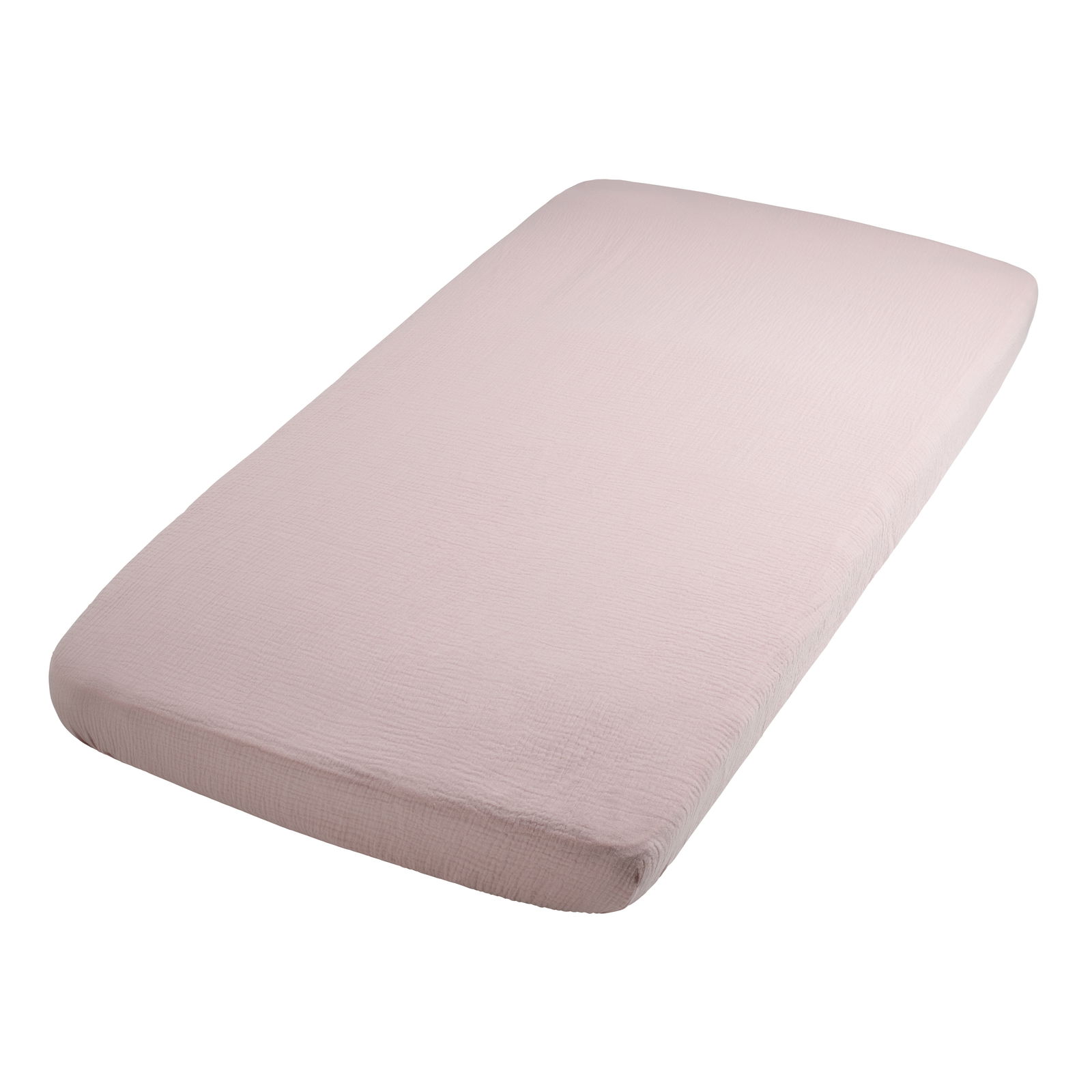 Hoeslaken Fresh ECO oud roze - 60x120
