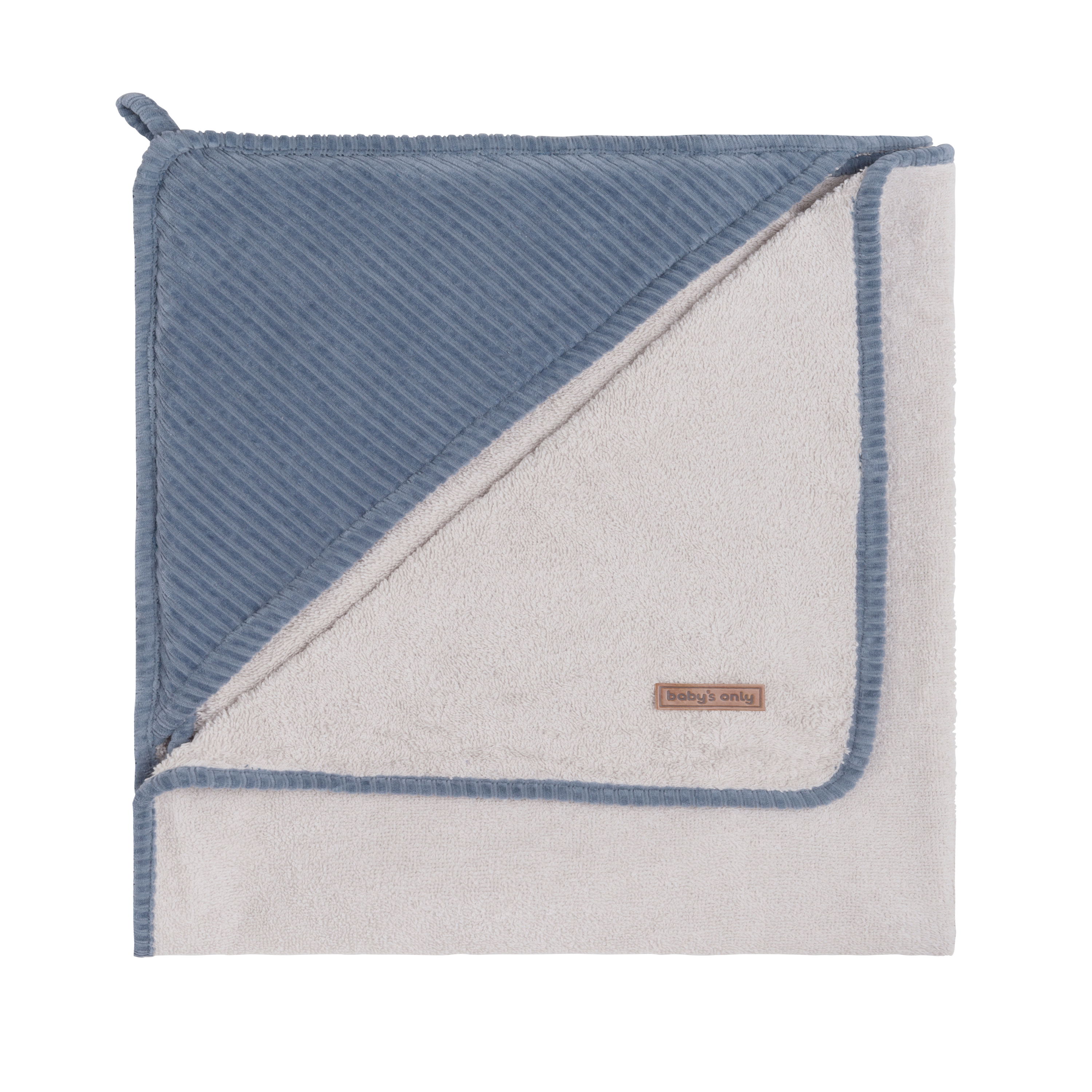 Cape de bain Sense vintage blue - 75x85