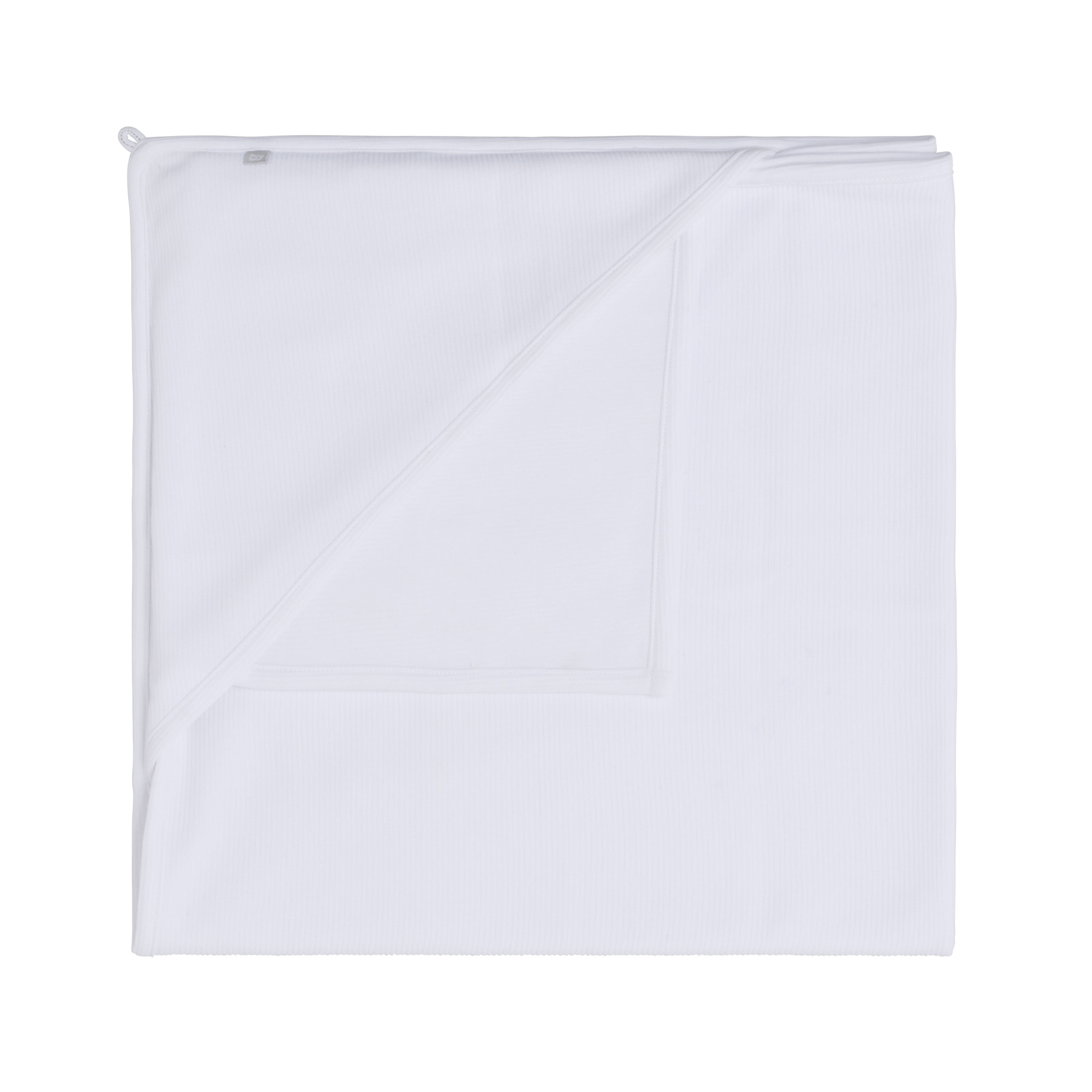 Couverture enveloppante Pure blanc - 75x75