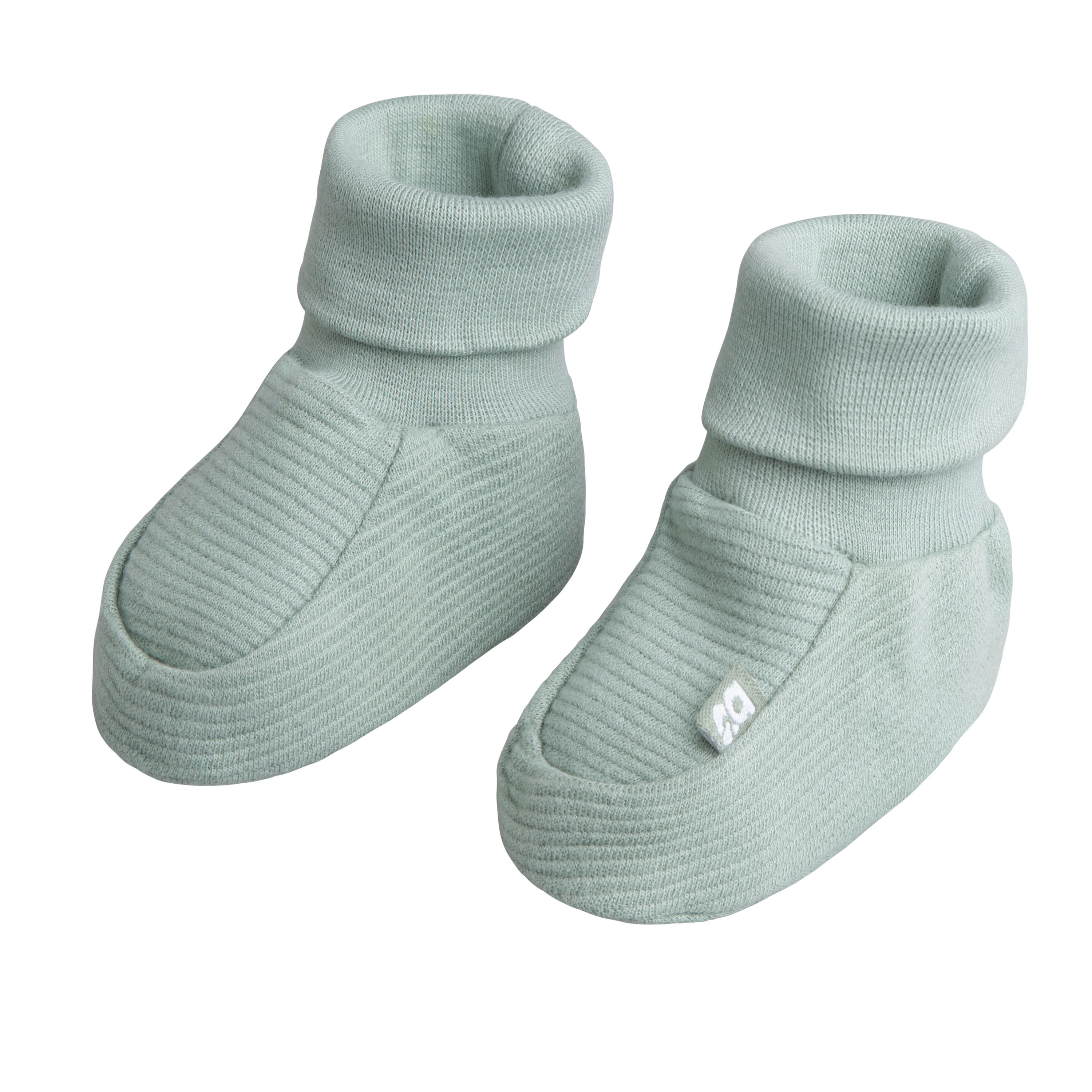 Booties Pure Dusty Green - 0-3 Monate