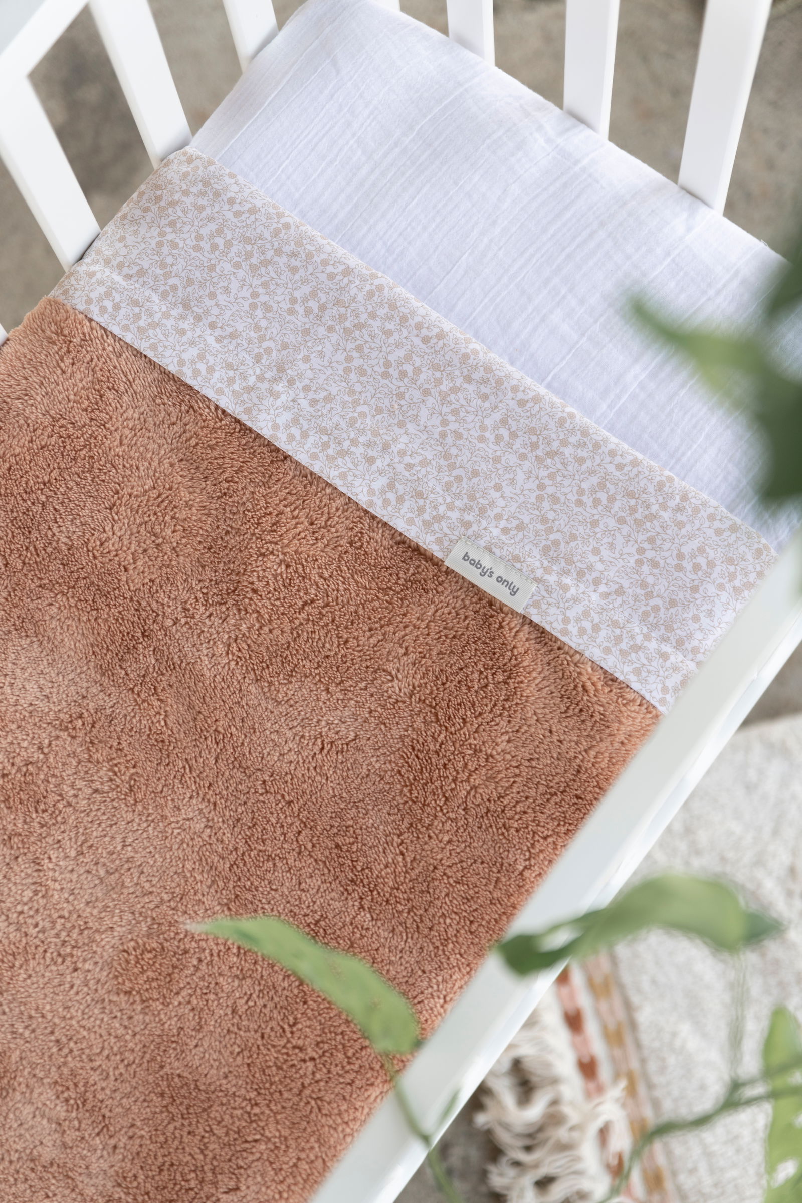 Baby crib blanket Cozy tuscany