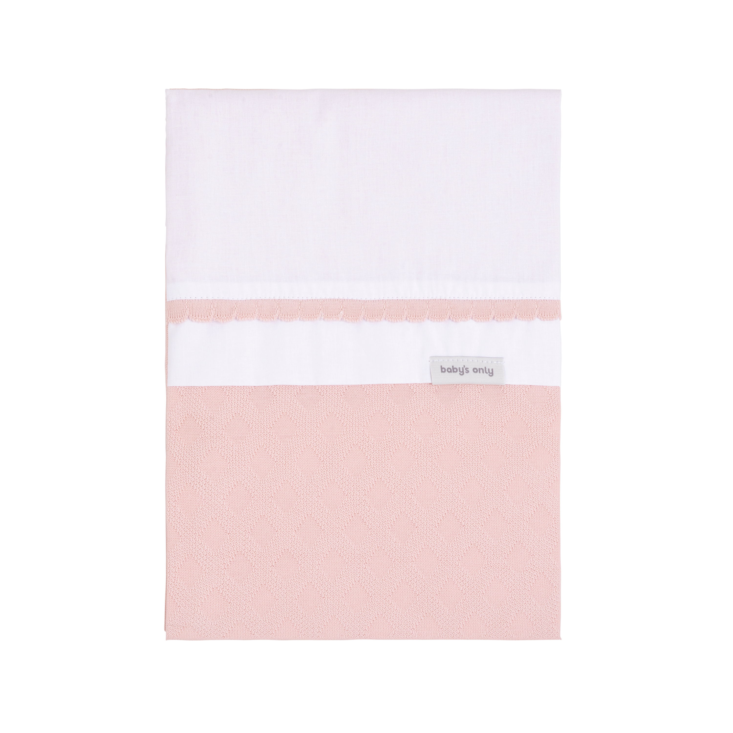 Housse de couette Reef misty pink - 100x135 cm