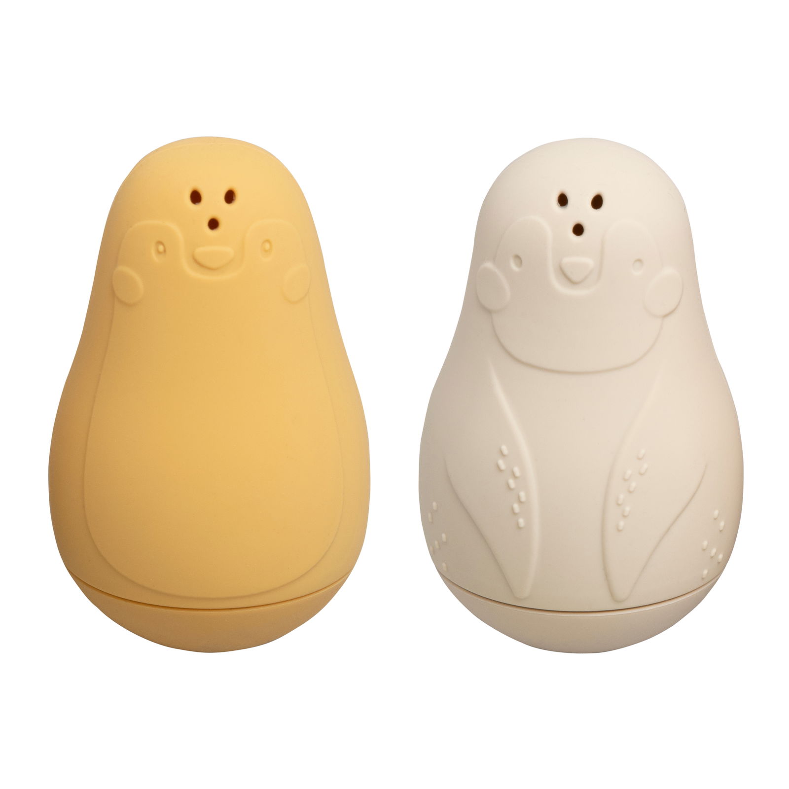 Waterspray figure penguin ochre/warm linen - 2-pack