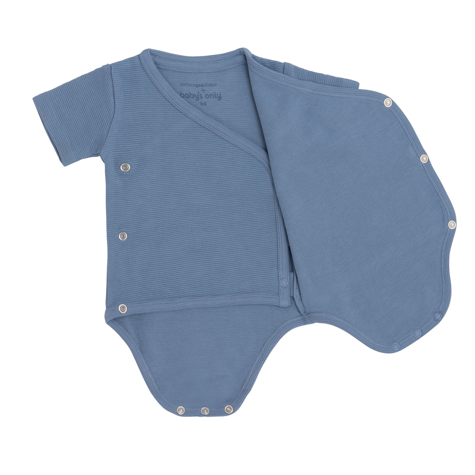 Rompertje Pure vintage blue - 50