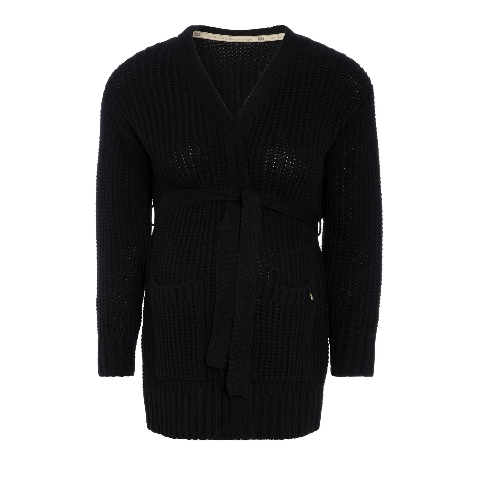 Maternity cardigan Glow black - L