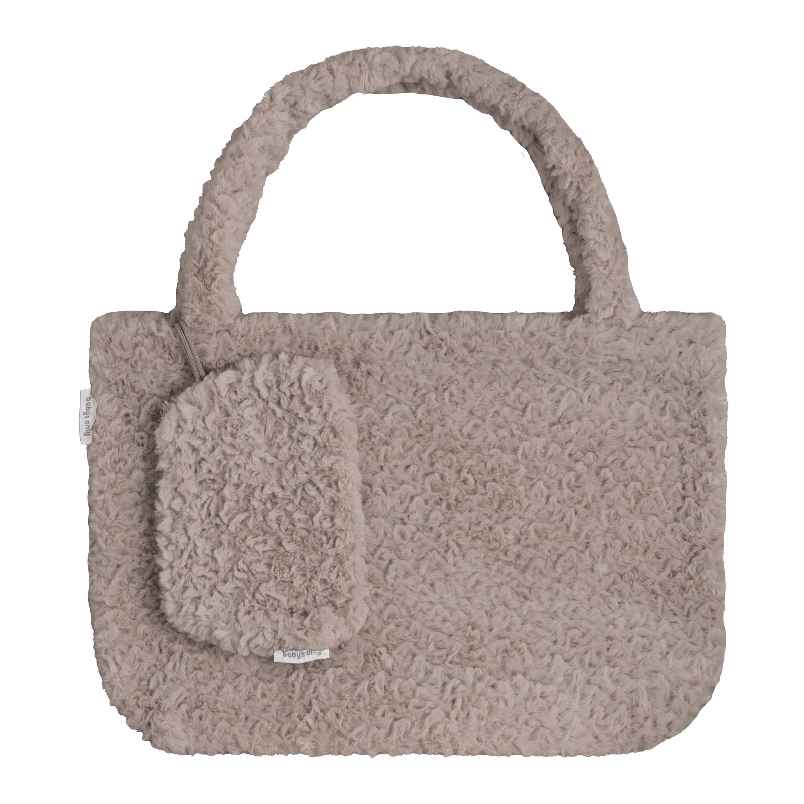 Mom Bag Snow Taupe - mit Etui