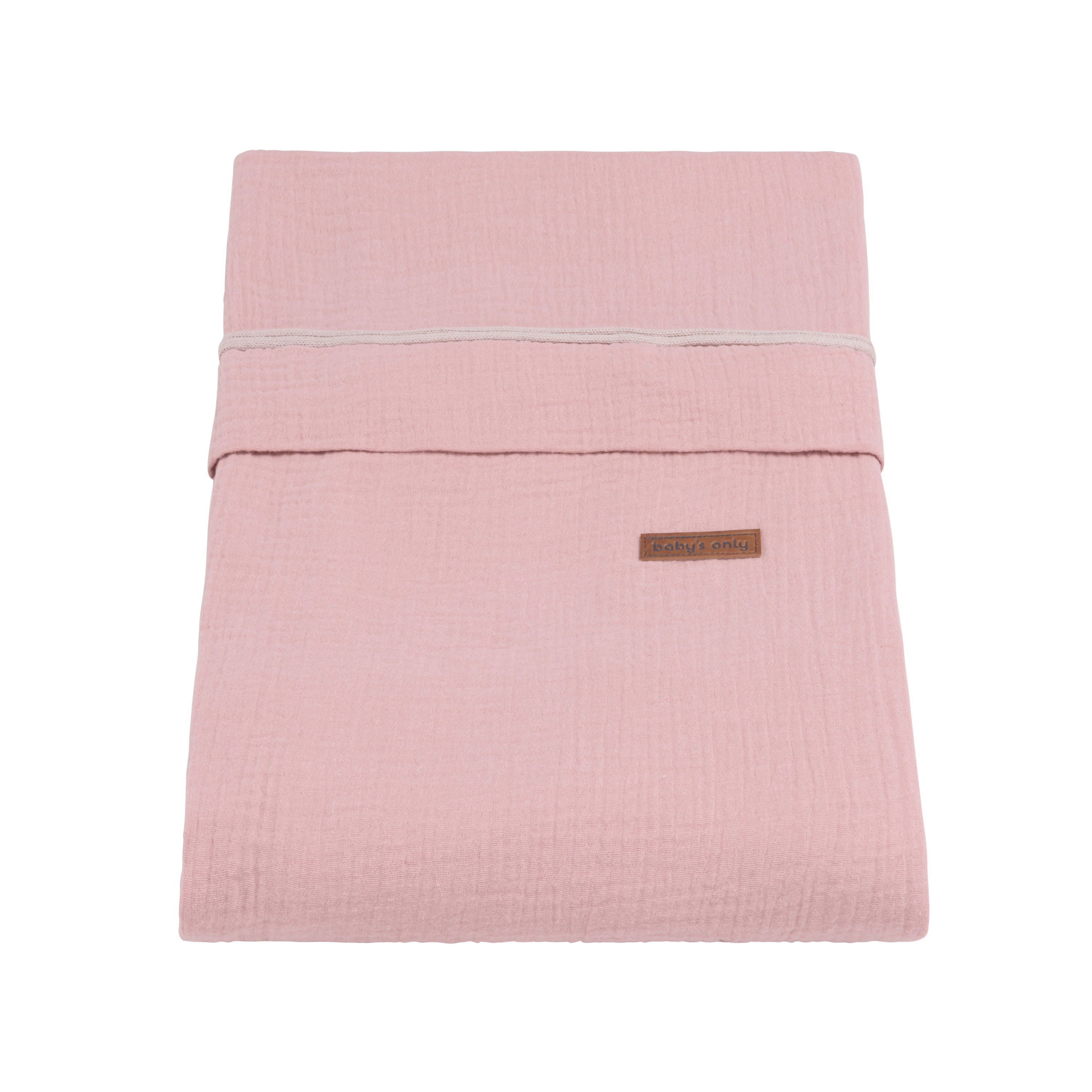 Dekbedovertrek Breeze oud roze - 100x135