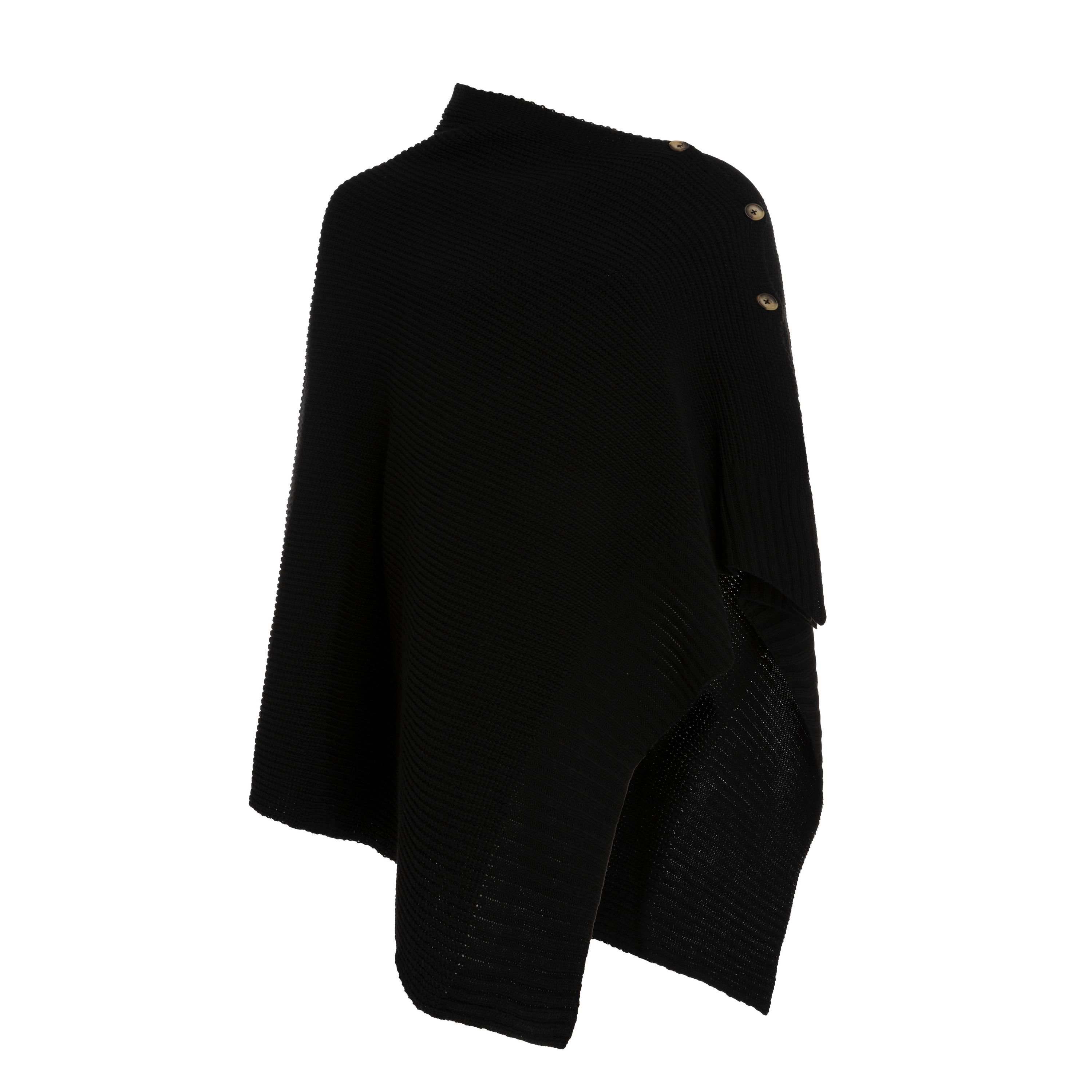 Poncho de maternité Glow noir