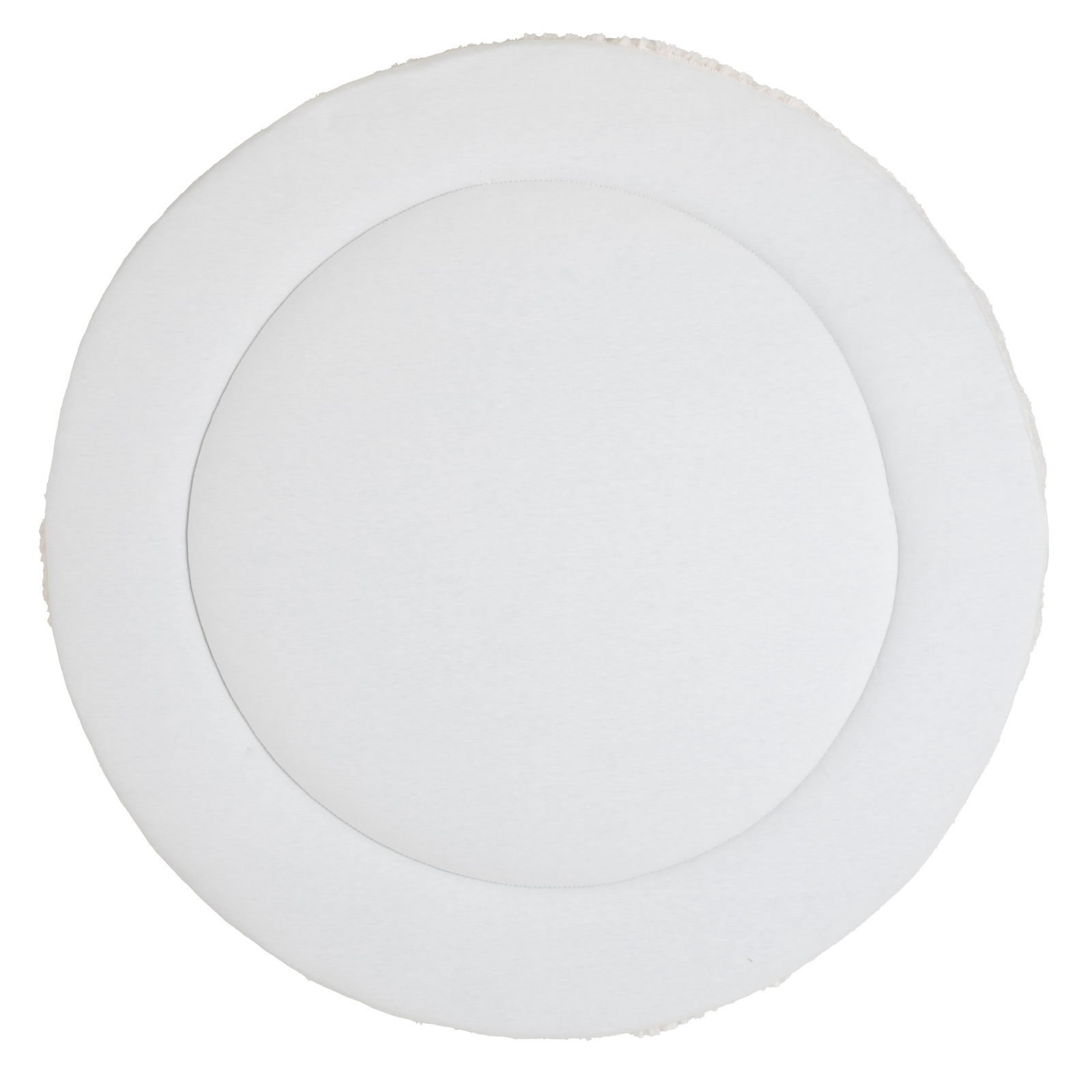 Boxkleed Snow wolwit - Ø90 cm - 1