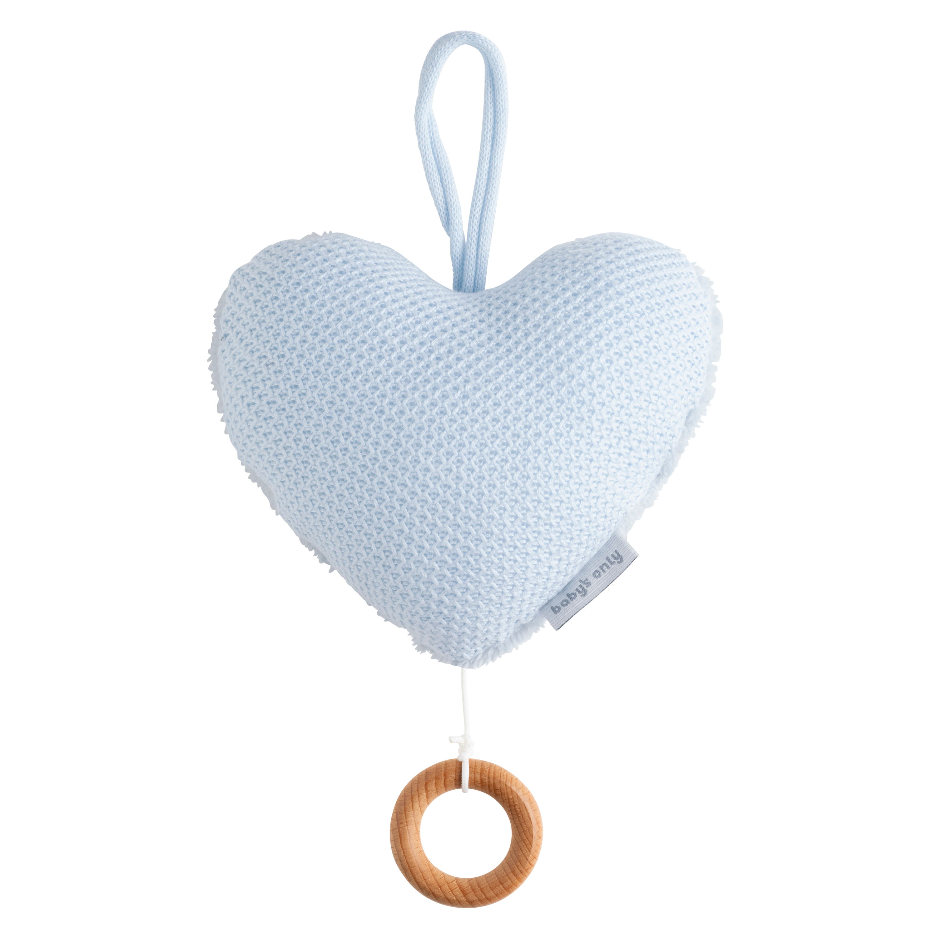 Music box heart Classic powder blue