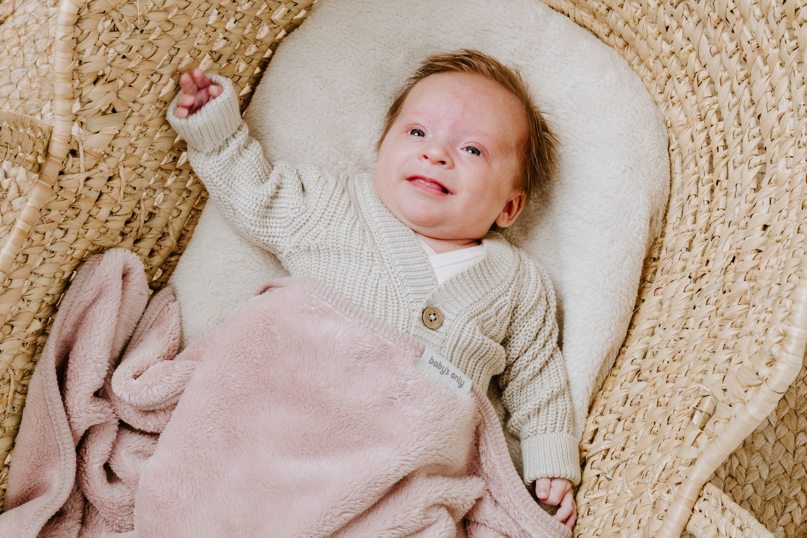 Ledikantdeken Cozy clay
