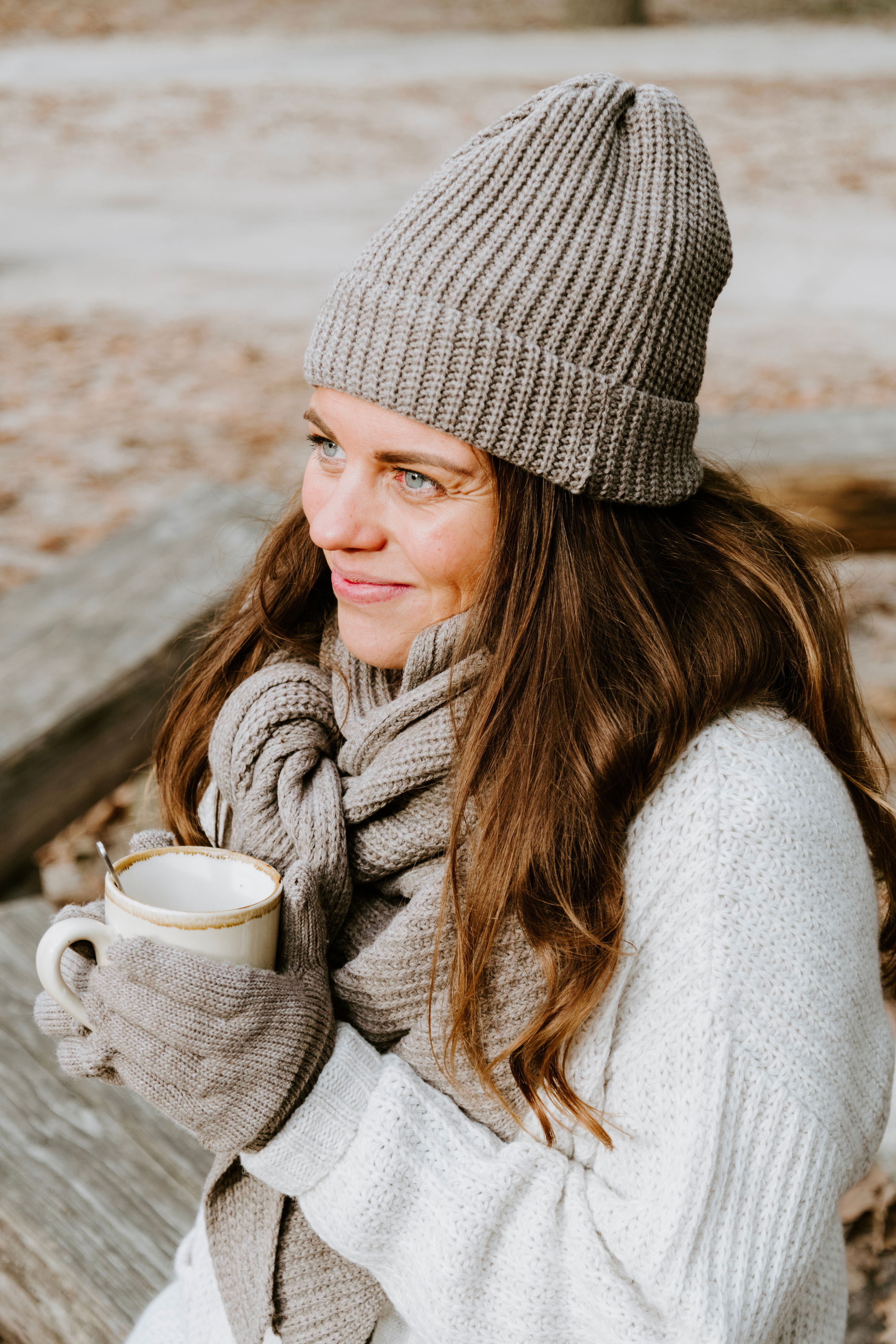 Beanie Glow hazel brown