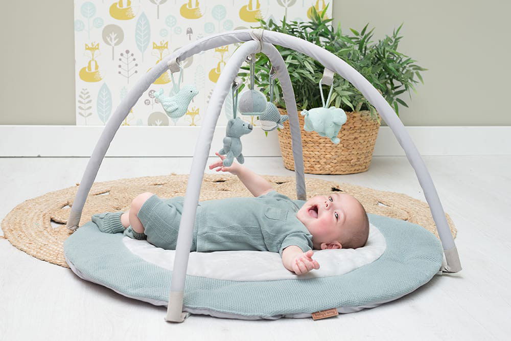 Activity mat stonegreen/mint/white