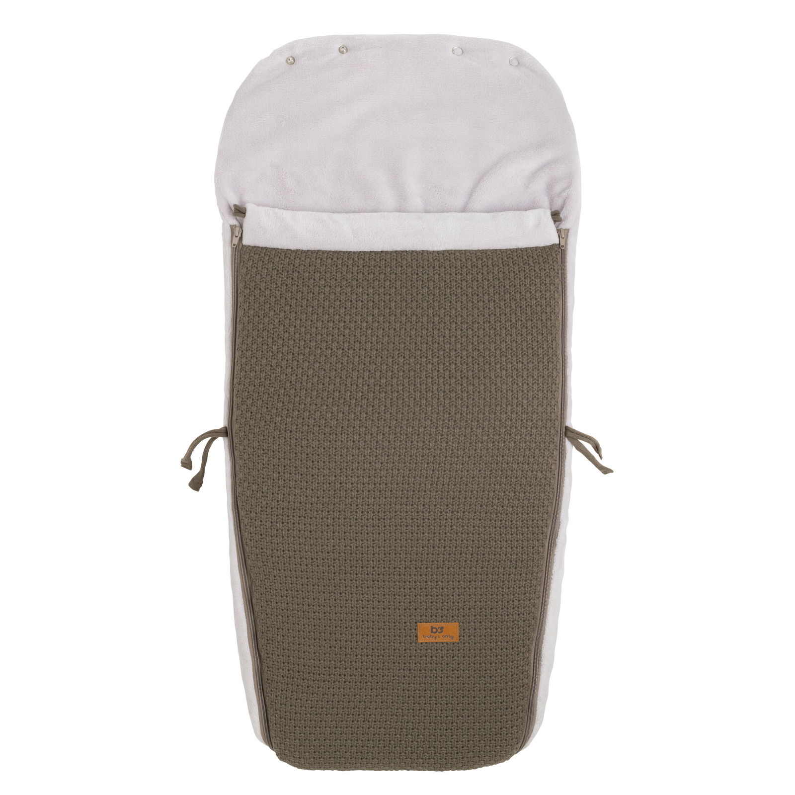 Footmuff buggy Robust taupe