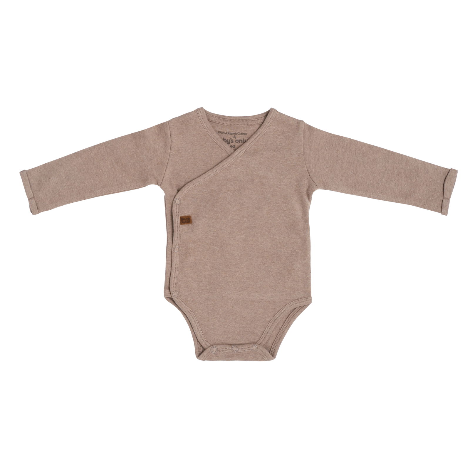 Baby Body Langen Ärmeln Melange Clay - 50