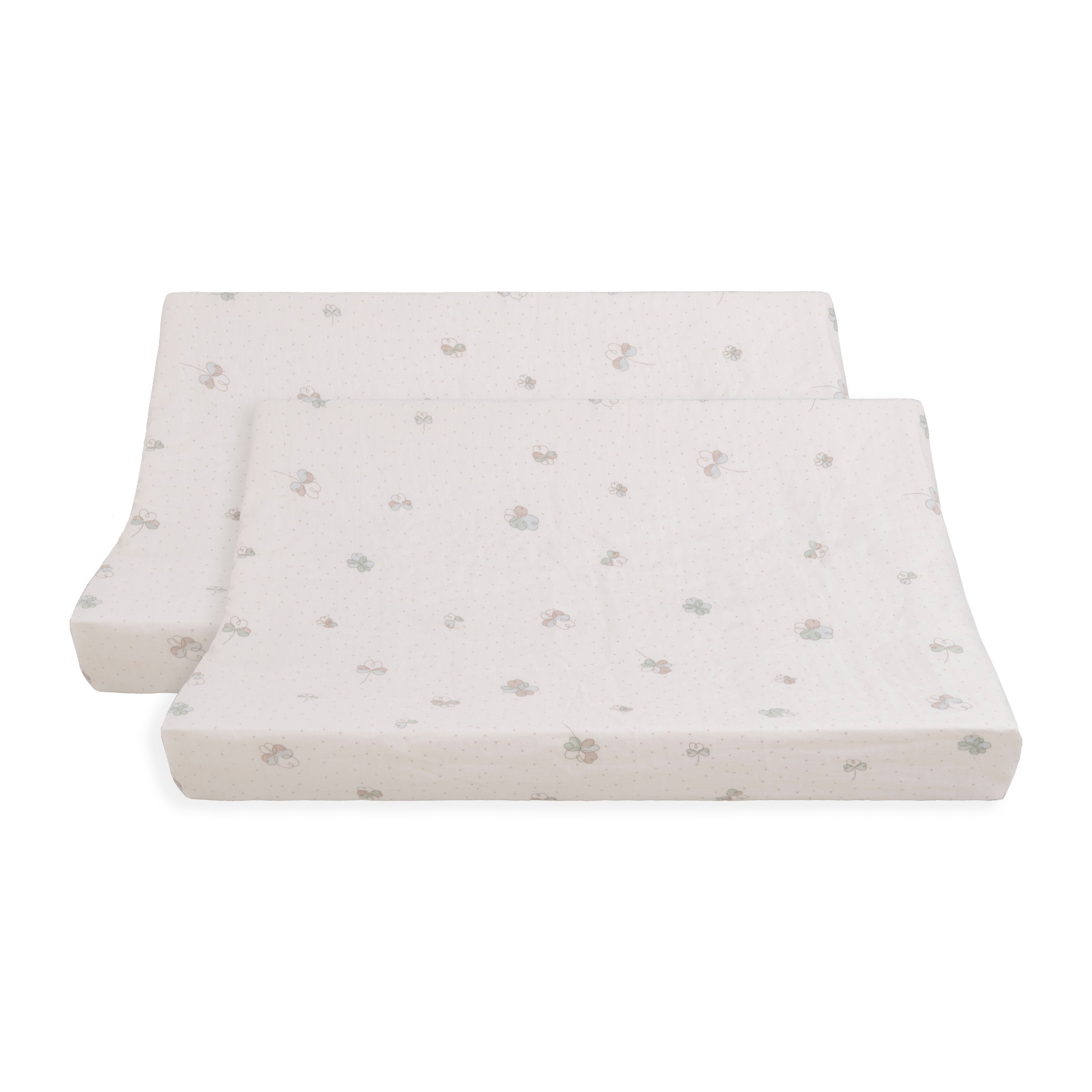 Housse matelas à langer Tender clover - 45x70 cm - 2-pack