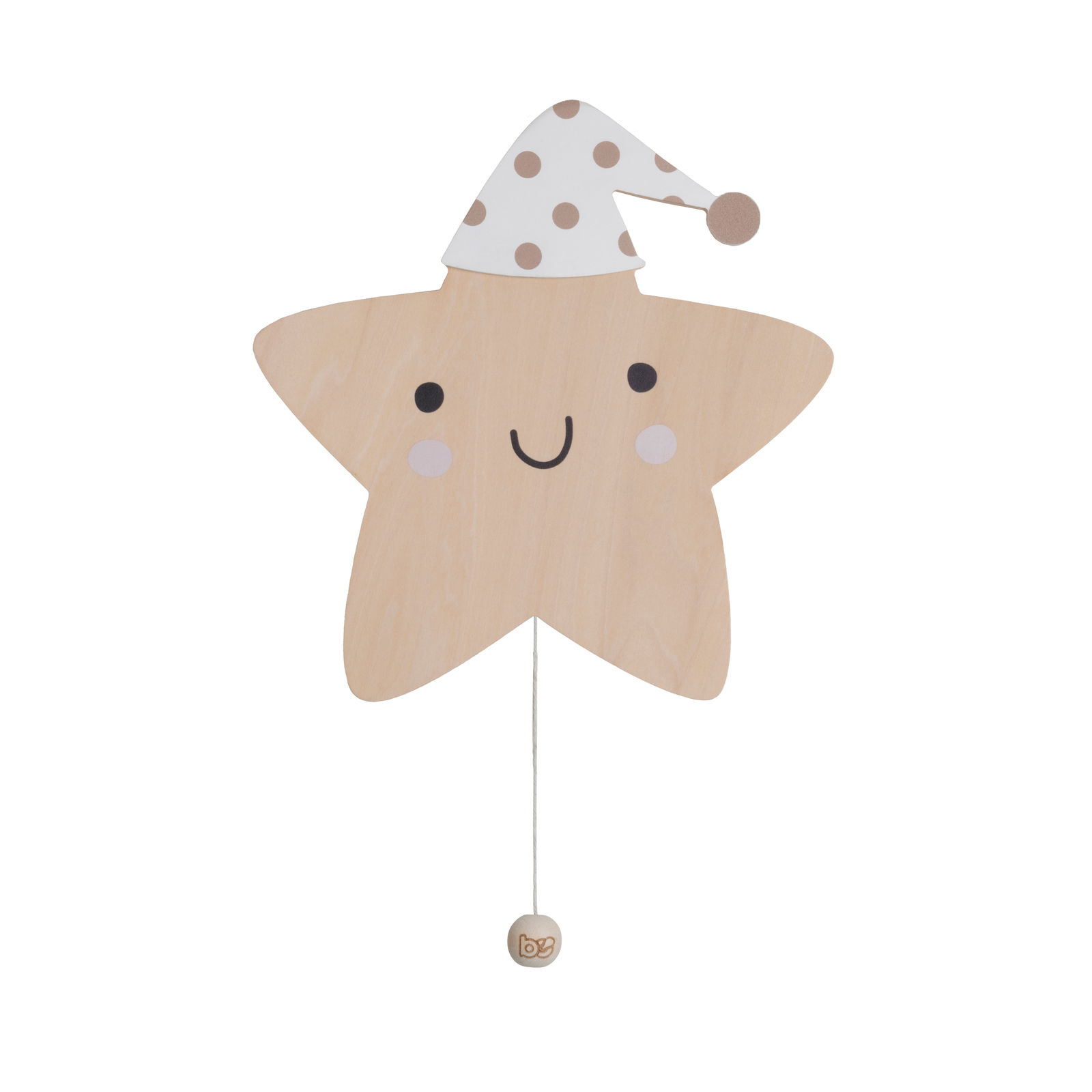 Wall lamp star Heaven clay/warm linen