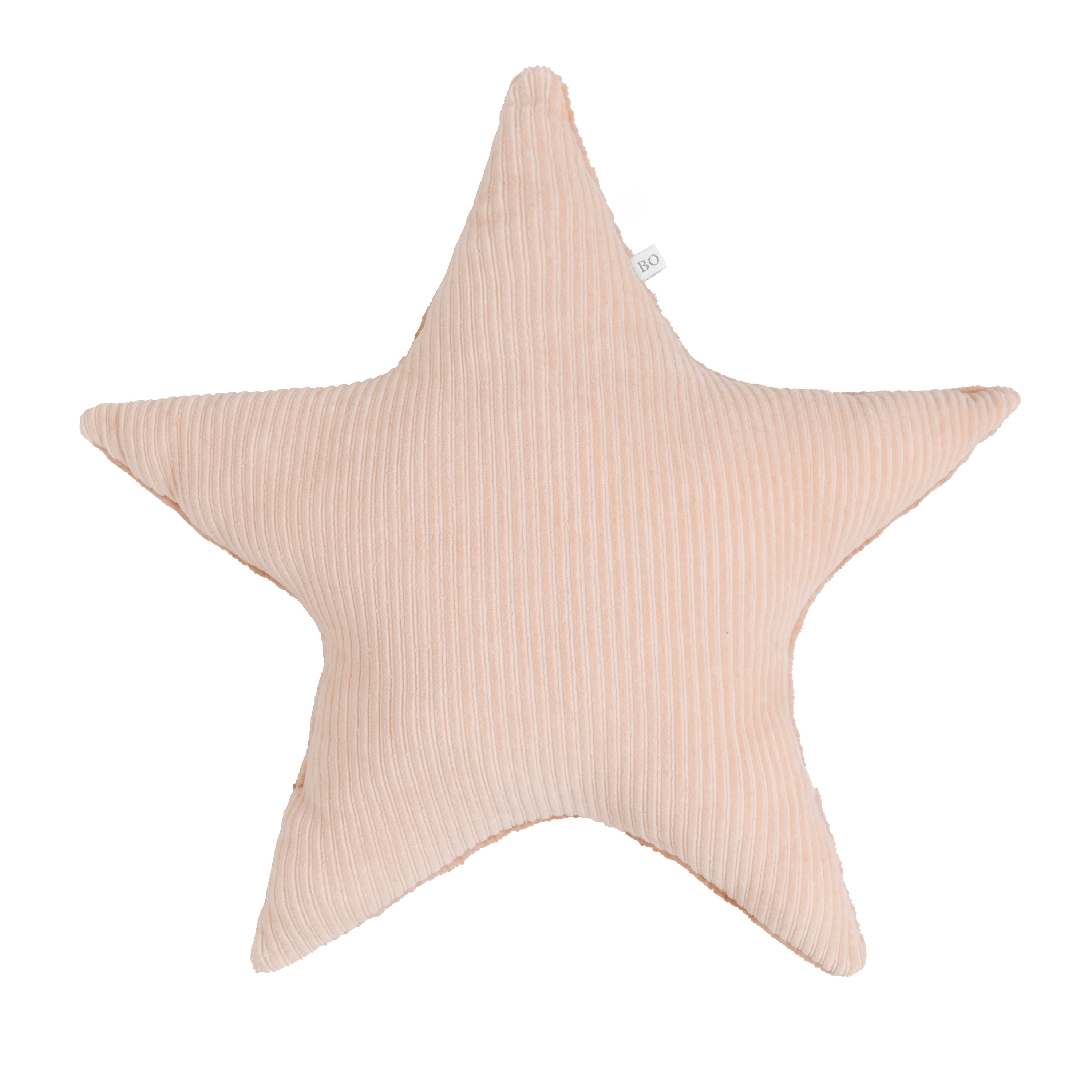 Coussin étoile teddy Sense peach