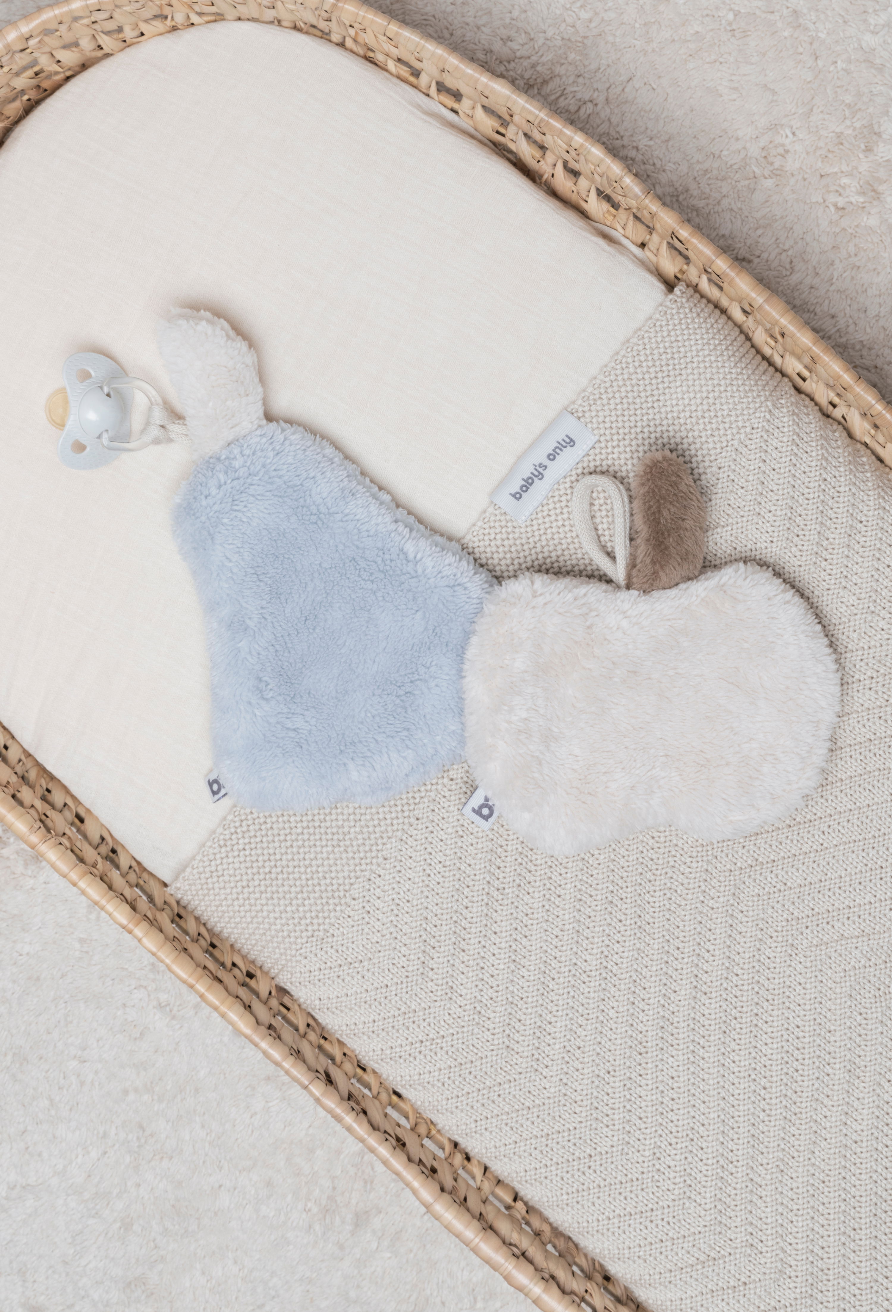 Attache tétine pomme Cozy warm linen