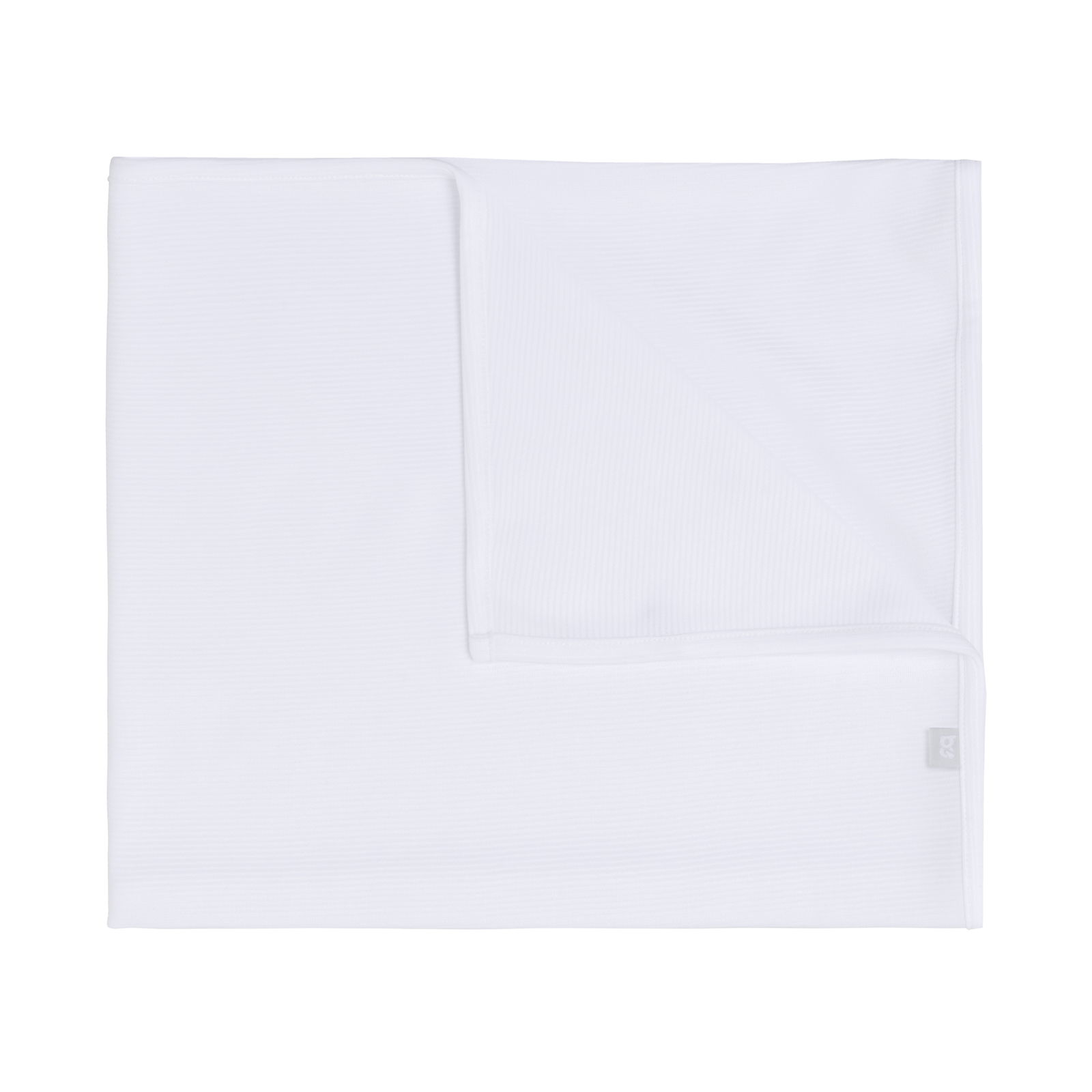 Baby crib blanket Pure white