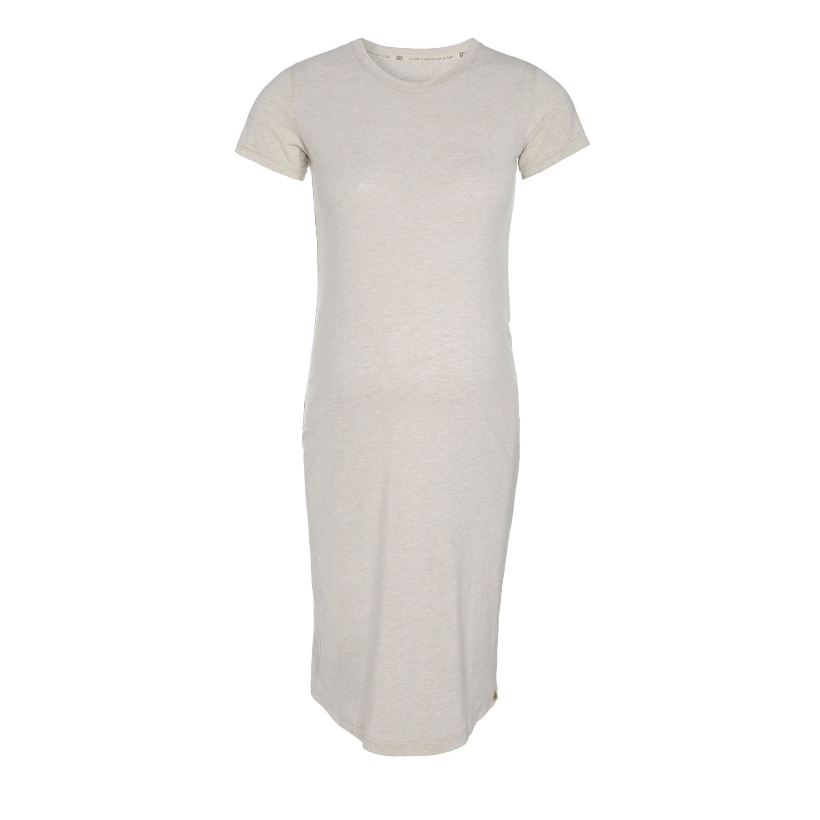 Maternity dress Glow ecru - L