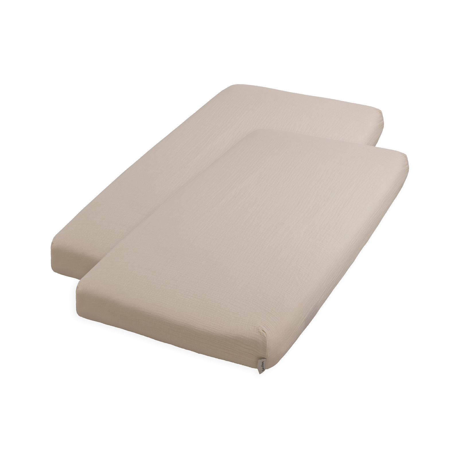 Spannbettlaken Tender Beige - 40x80 - 2-pack