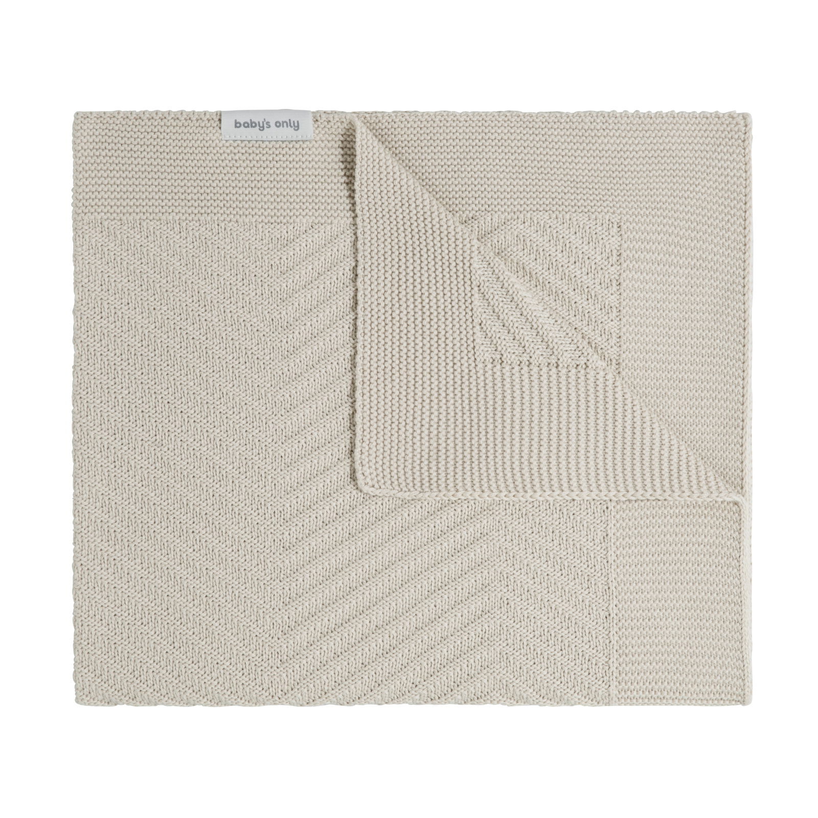 Couverture lit nouveau-nés Grace warm linen - 65x75
