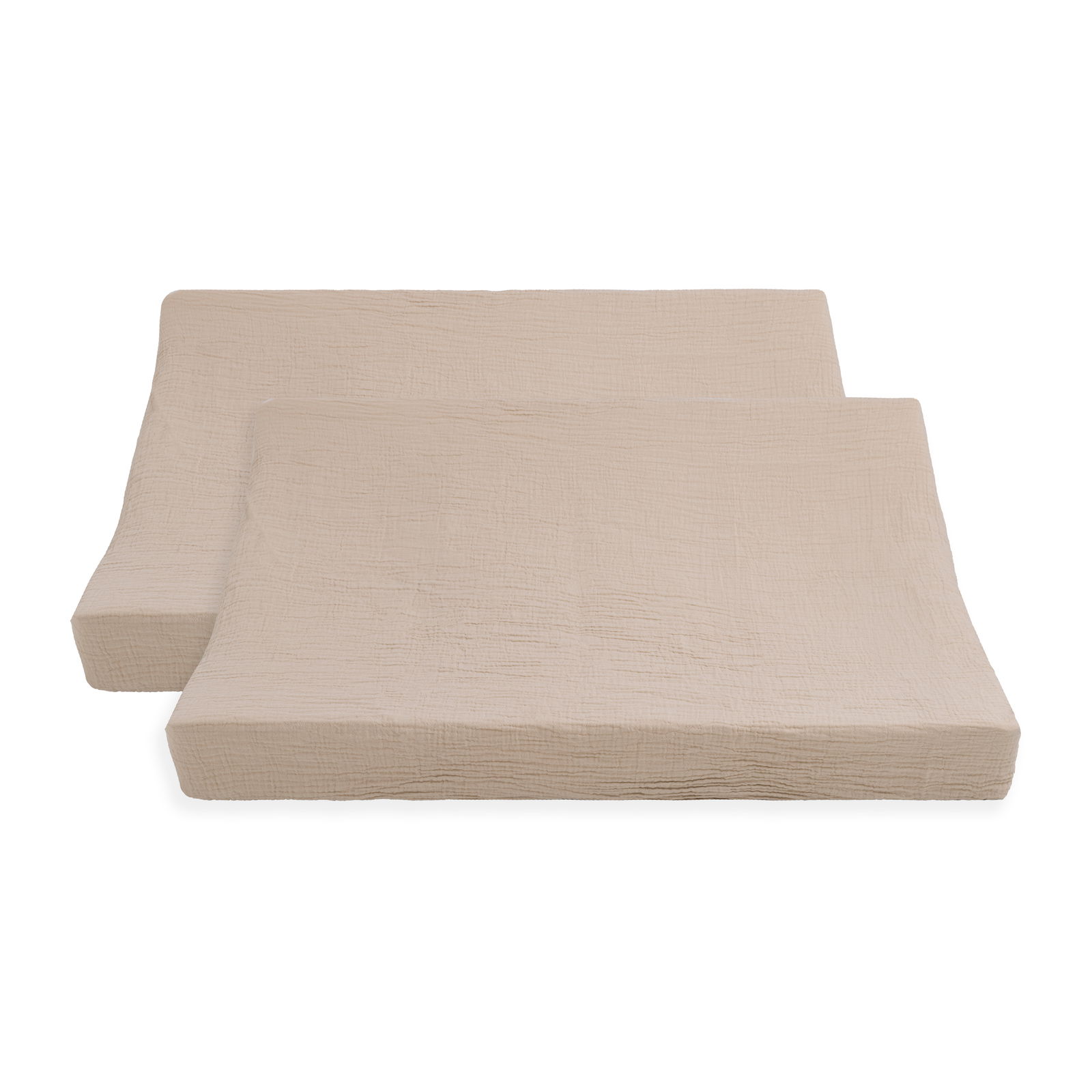 Changing pad cover Tender beige - 45x70 cm - 2-pack