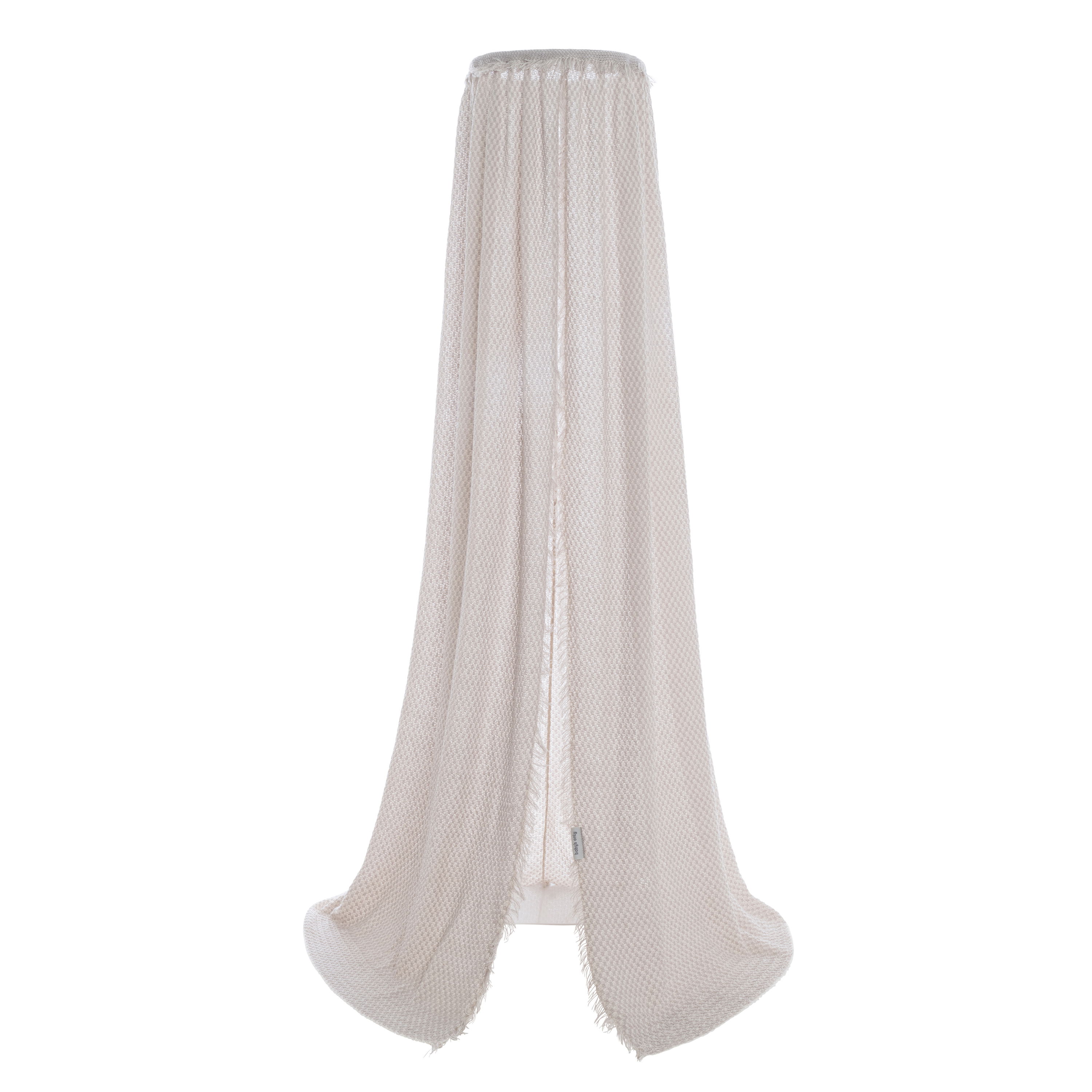 Voile Happiness urban taupe/ecru