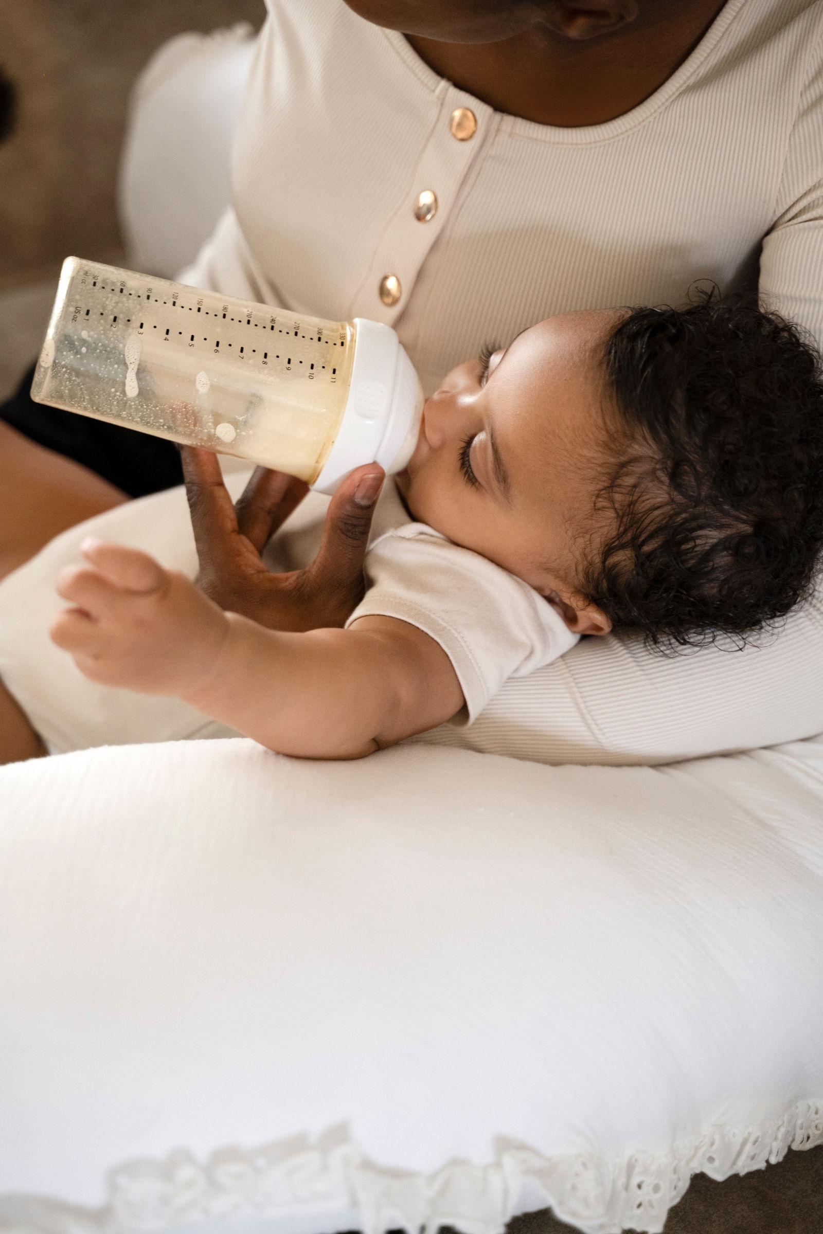 Nursing pillow Calm white