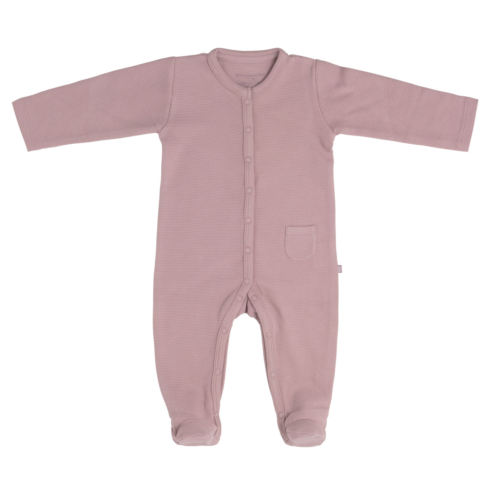 Playsuit with feet Pure old pink - 62