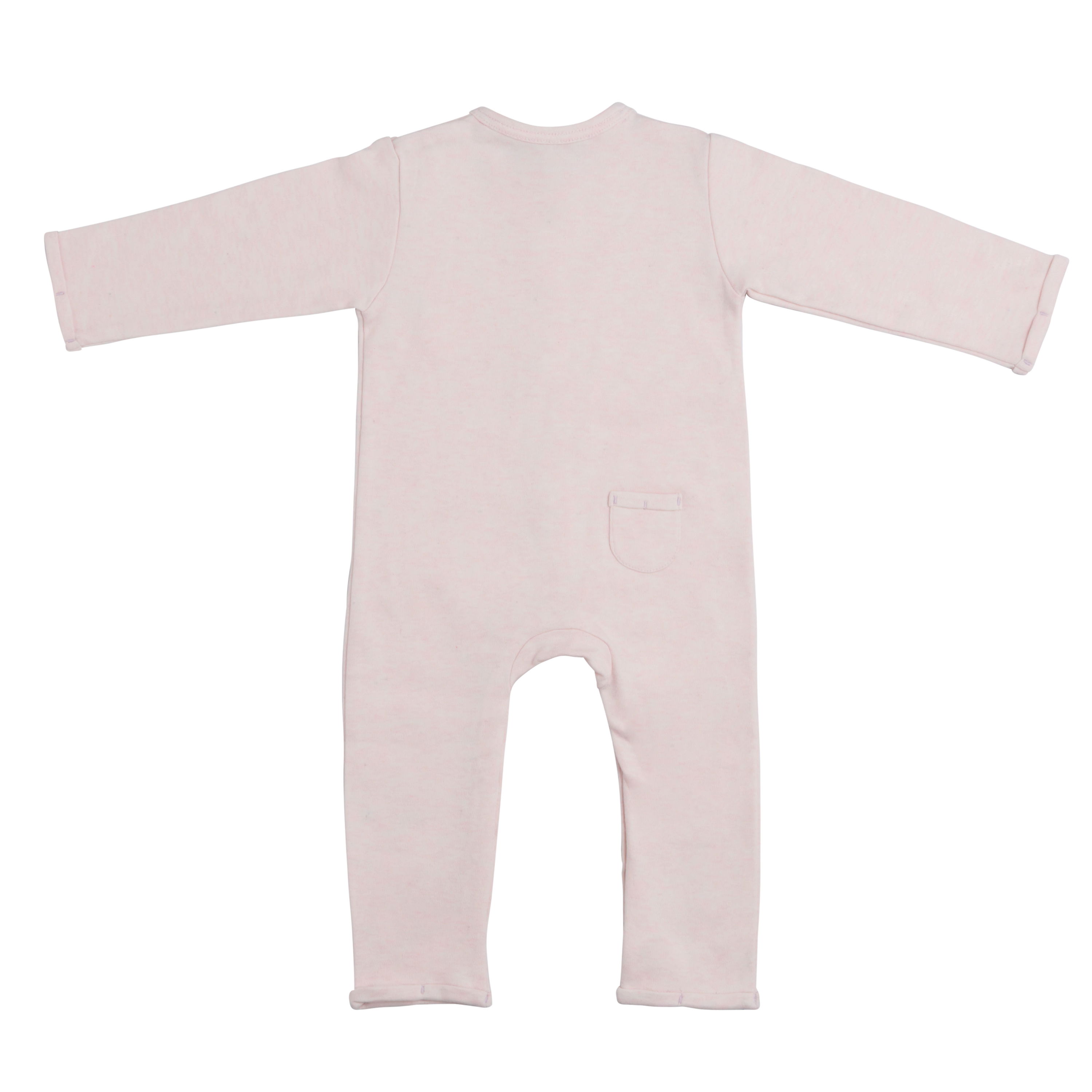 Sleepsuit Melange classic pink - 56