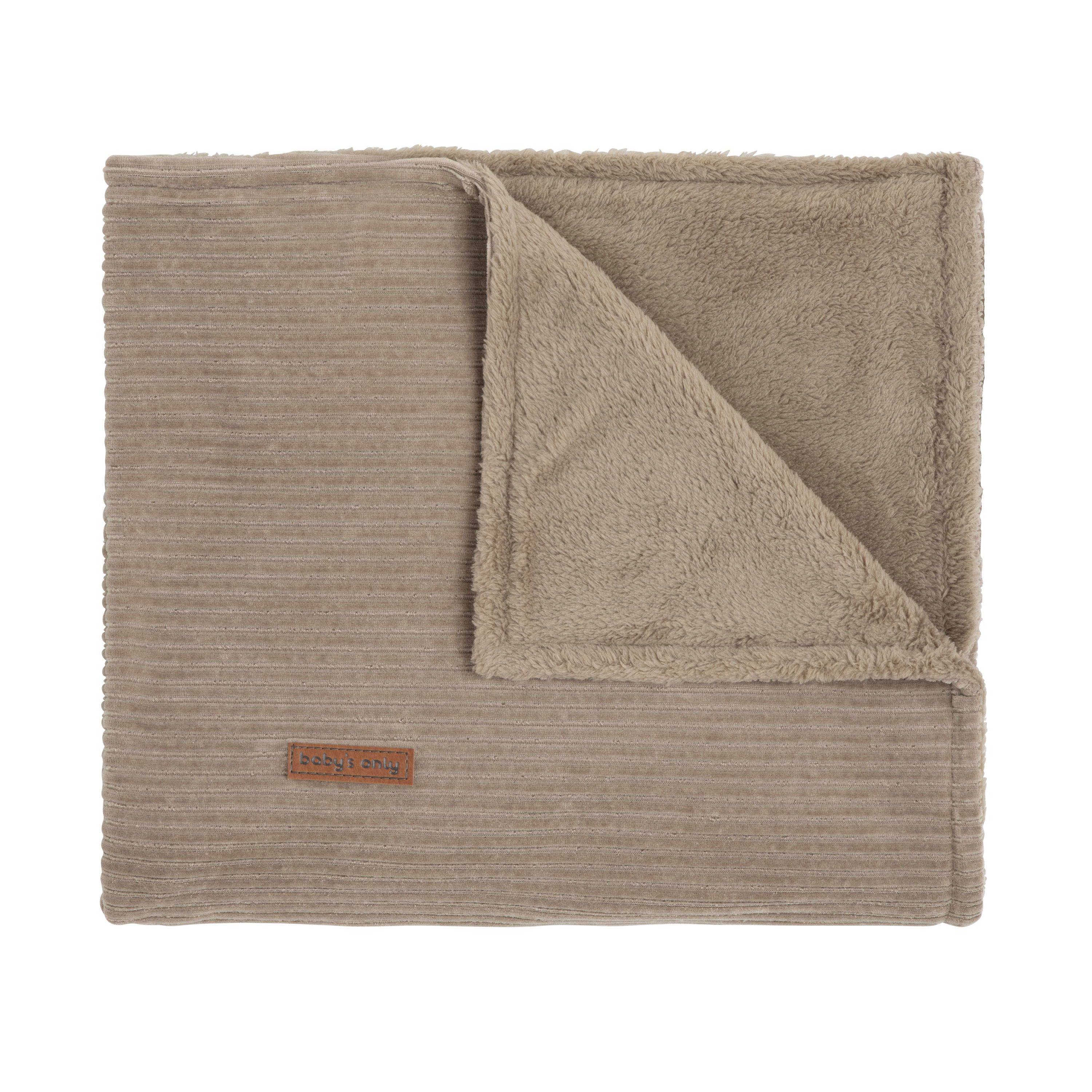 Couverture berceau teddy Sense clay