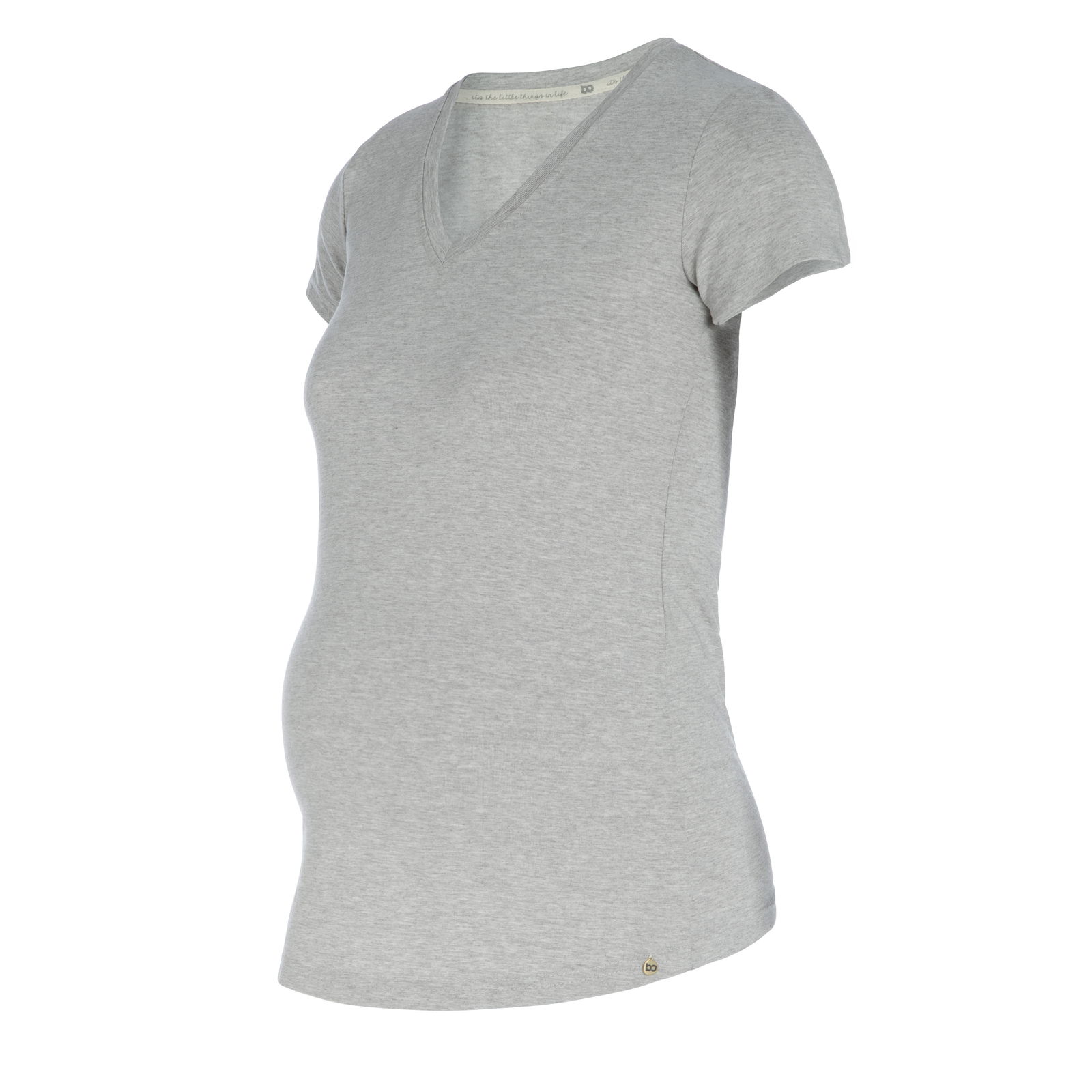 Maternity T-shirt Glow dusty grey - S