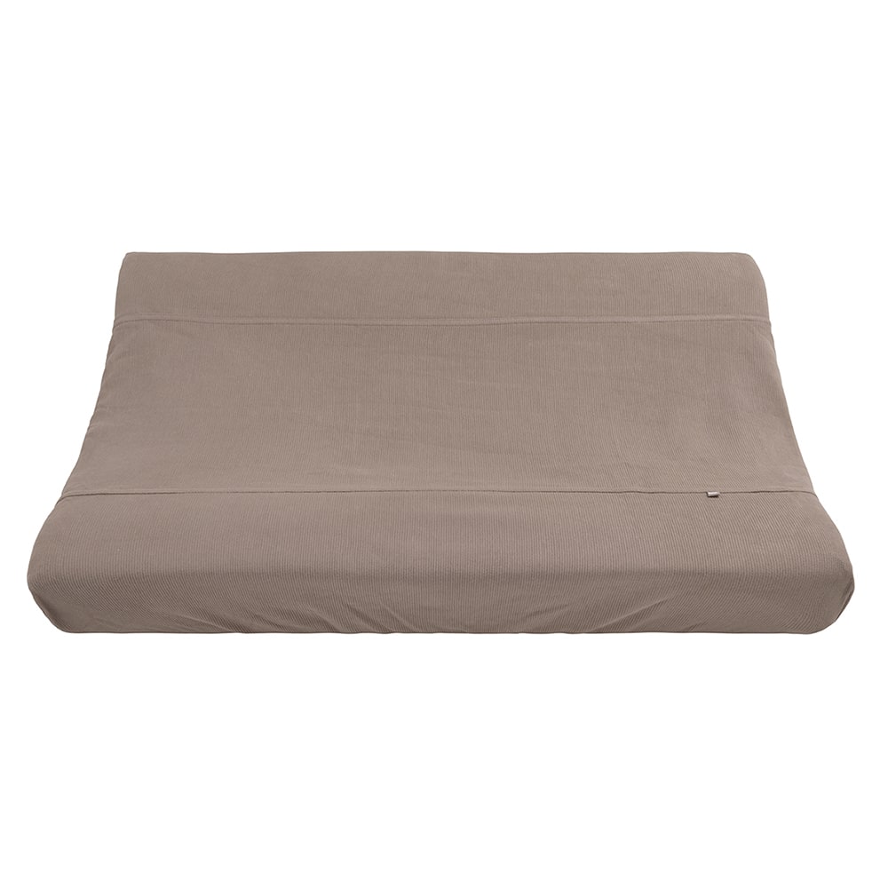 Housse matelas à langer Pure moka - 45x70