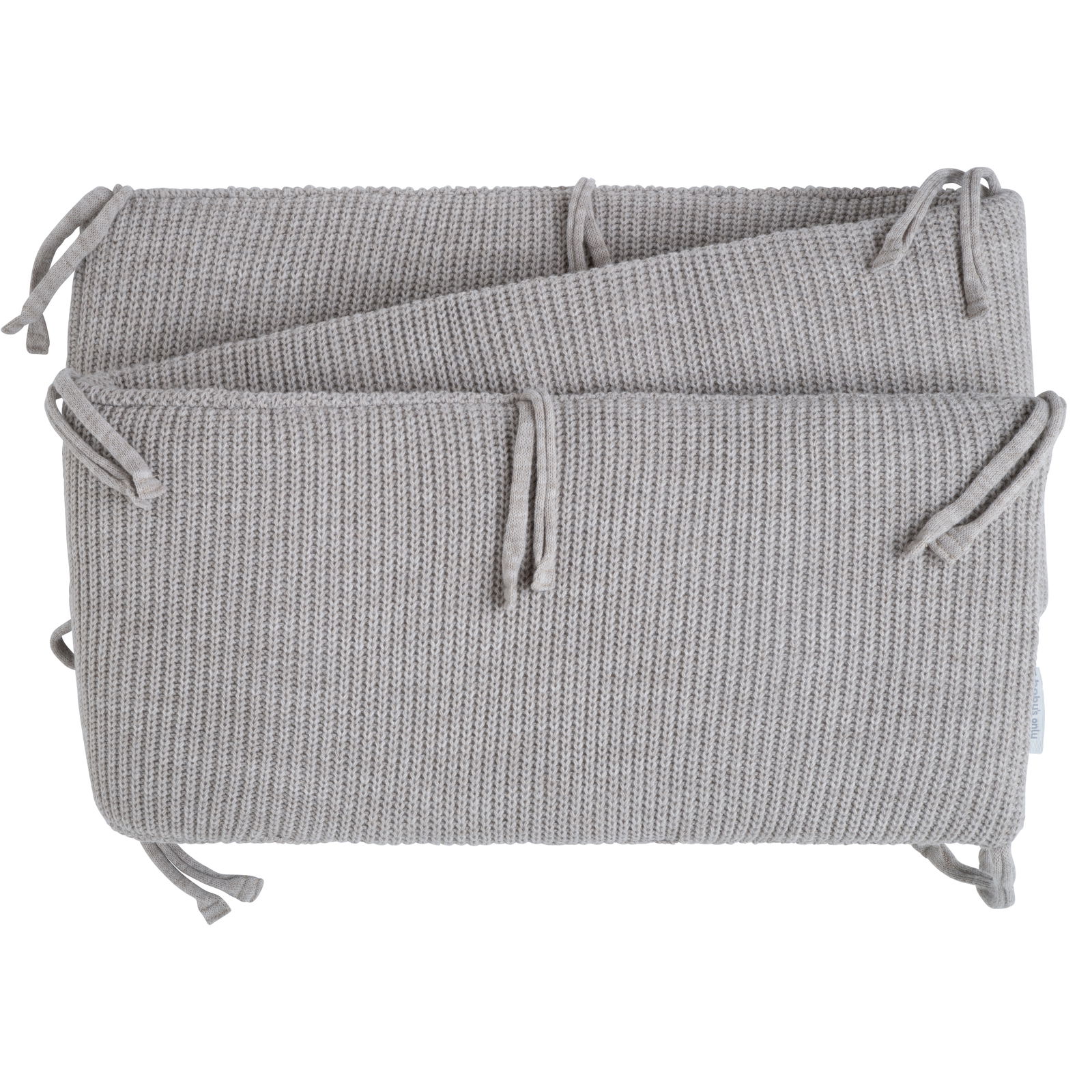 Bed/playpen bumper Hope dusty grey