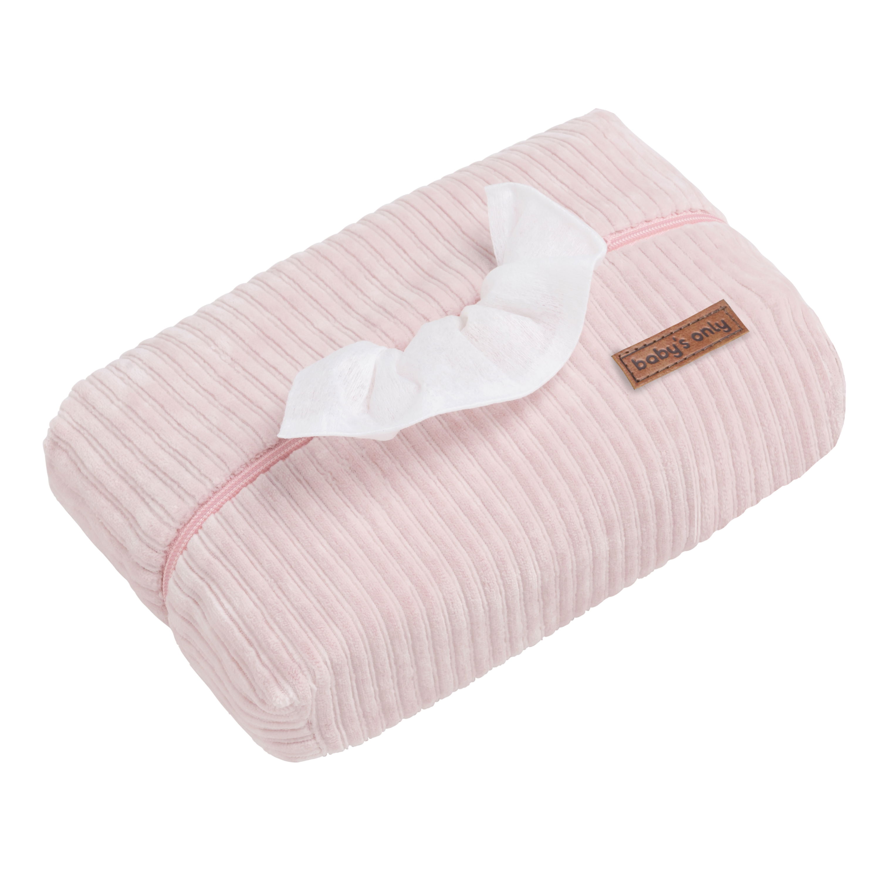 Pochette lingette bébé Sense vieux rose