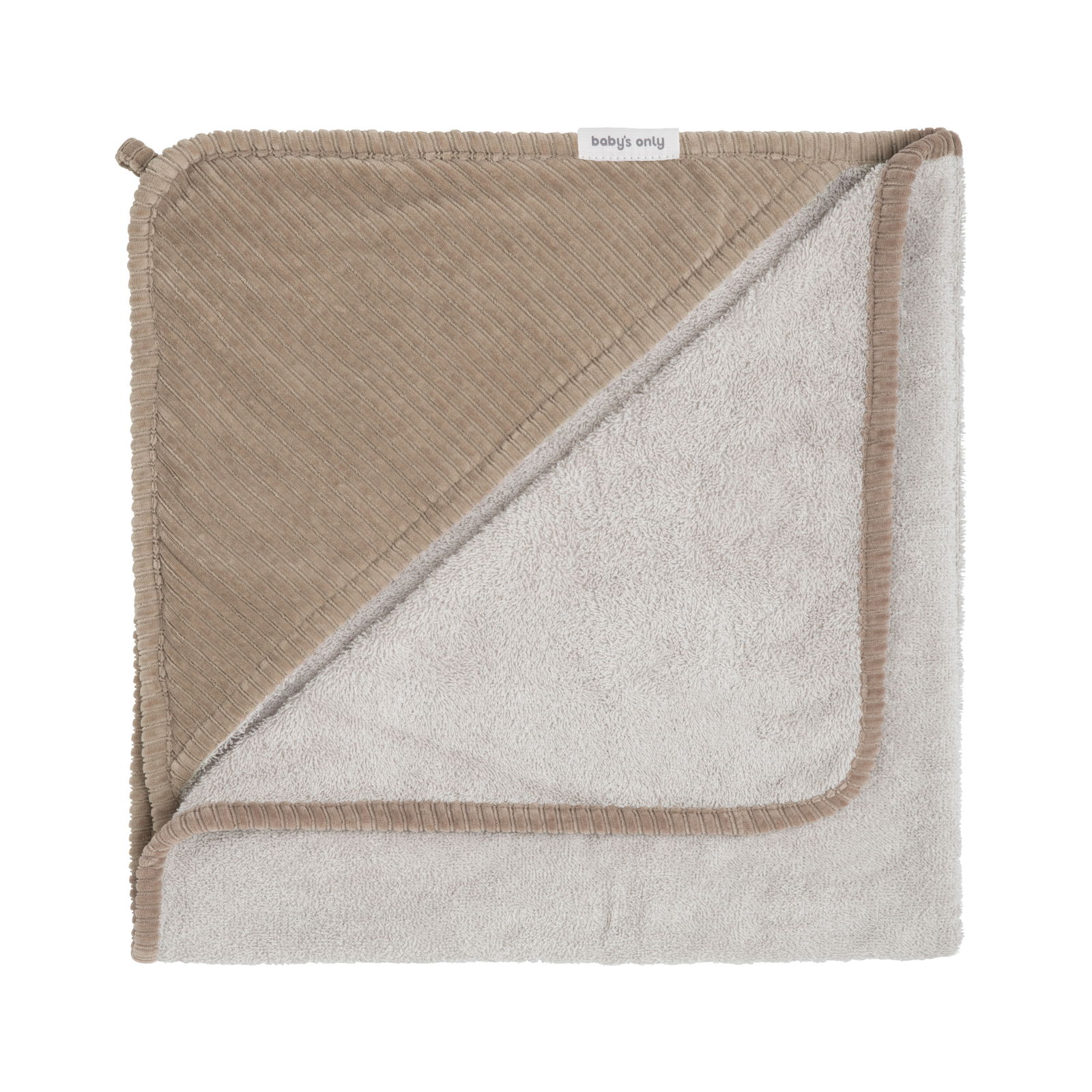 Kapuzenbadetuch Sense Clay - 75x85