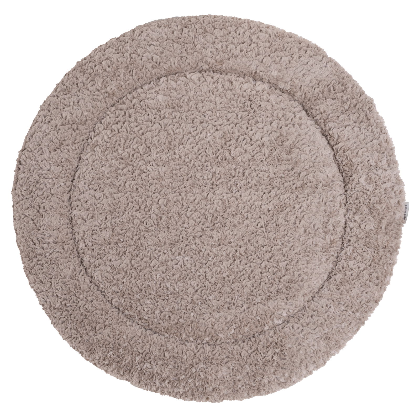 Tapis de parc Snow taupe - Ø90 cm