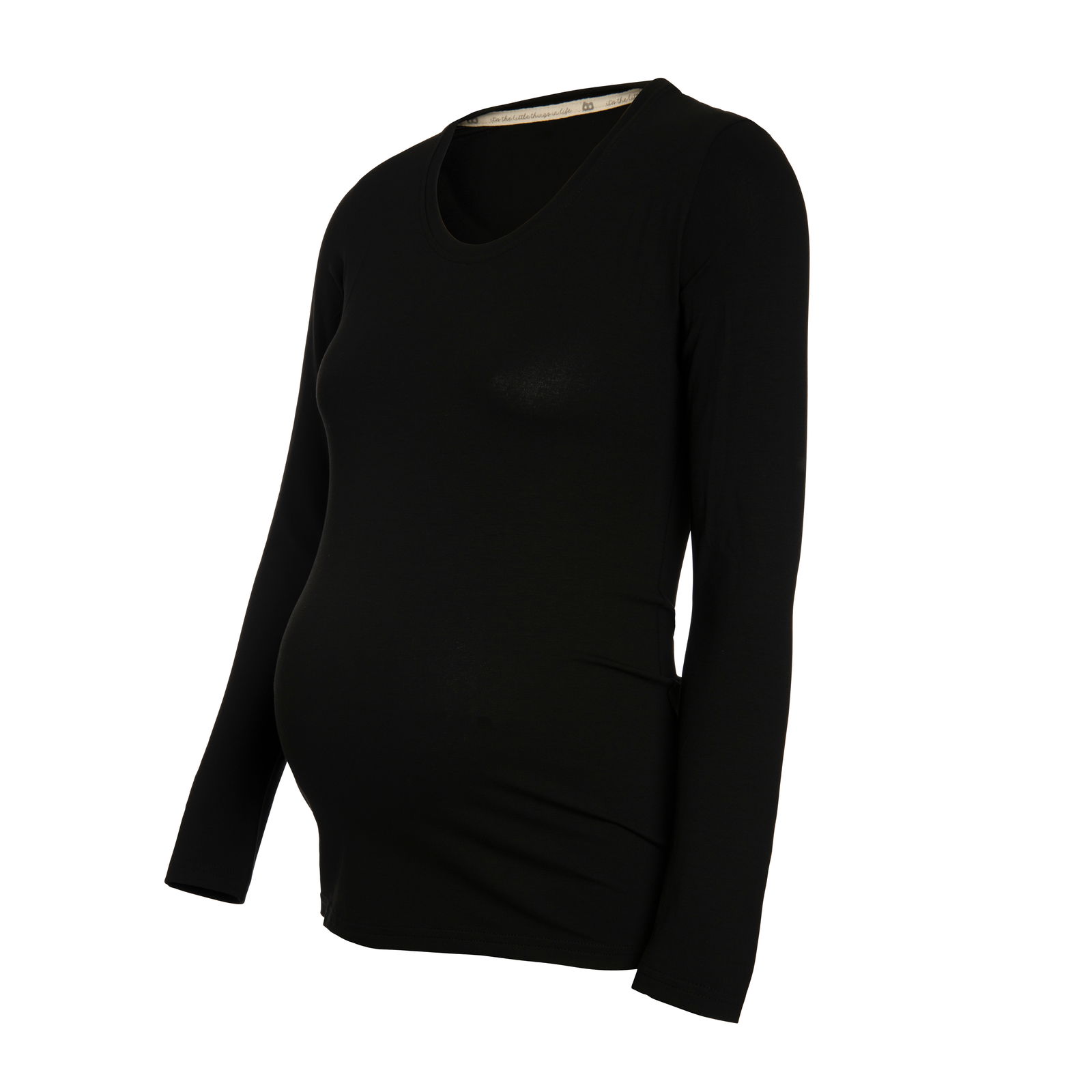 Maternity long sleeve top Glow black - S