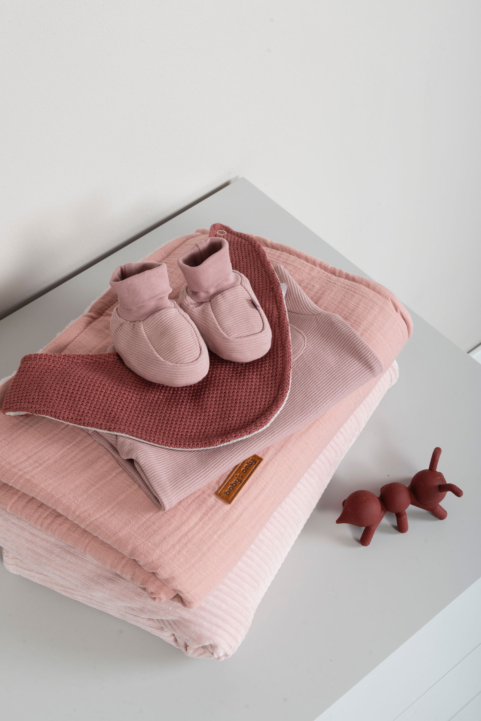Booties Pure white - 3-6 months