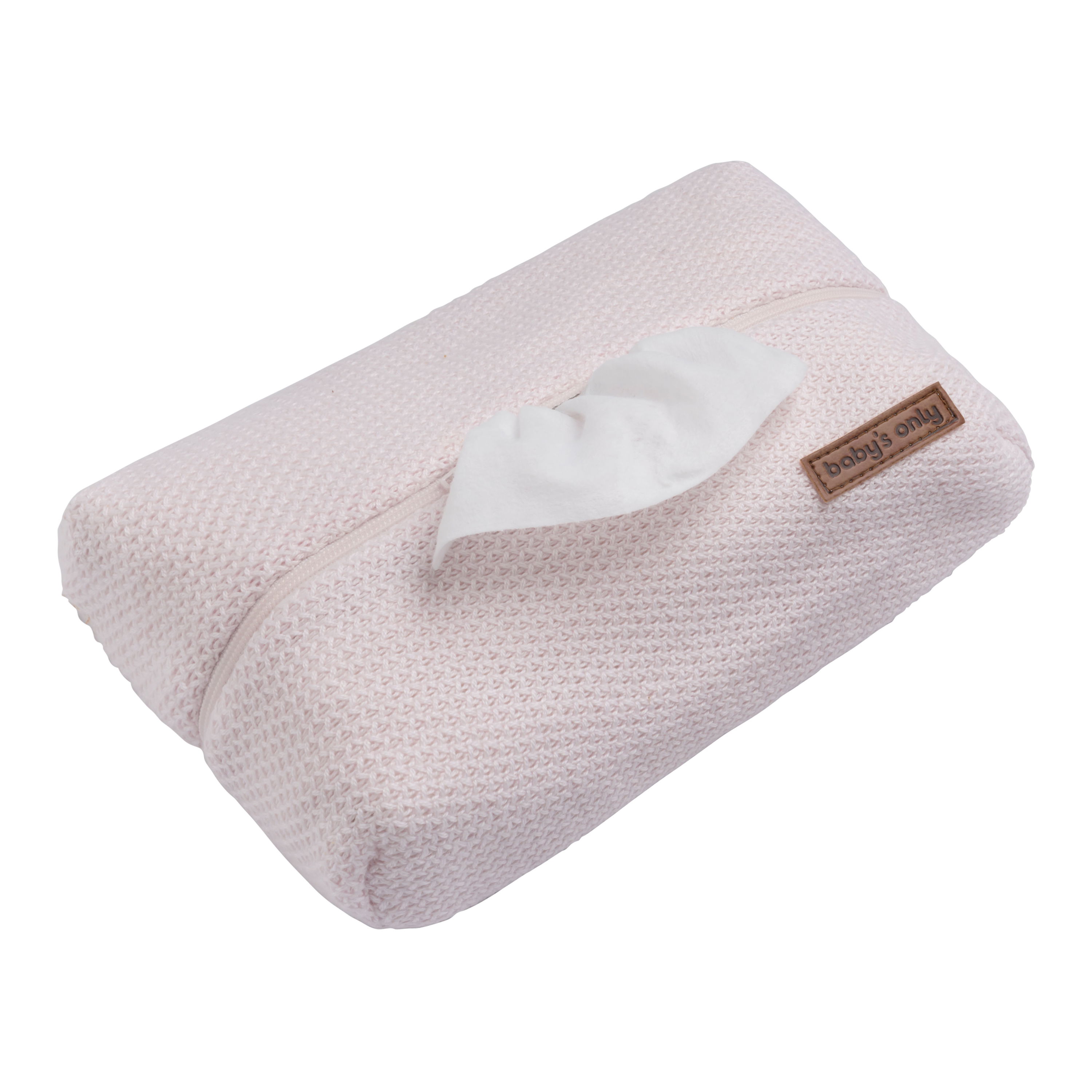 Pochette lingette bébé Classic rose très clair