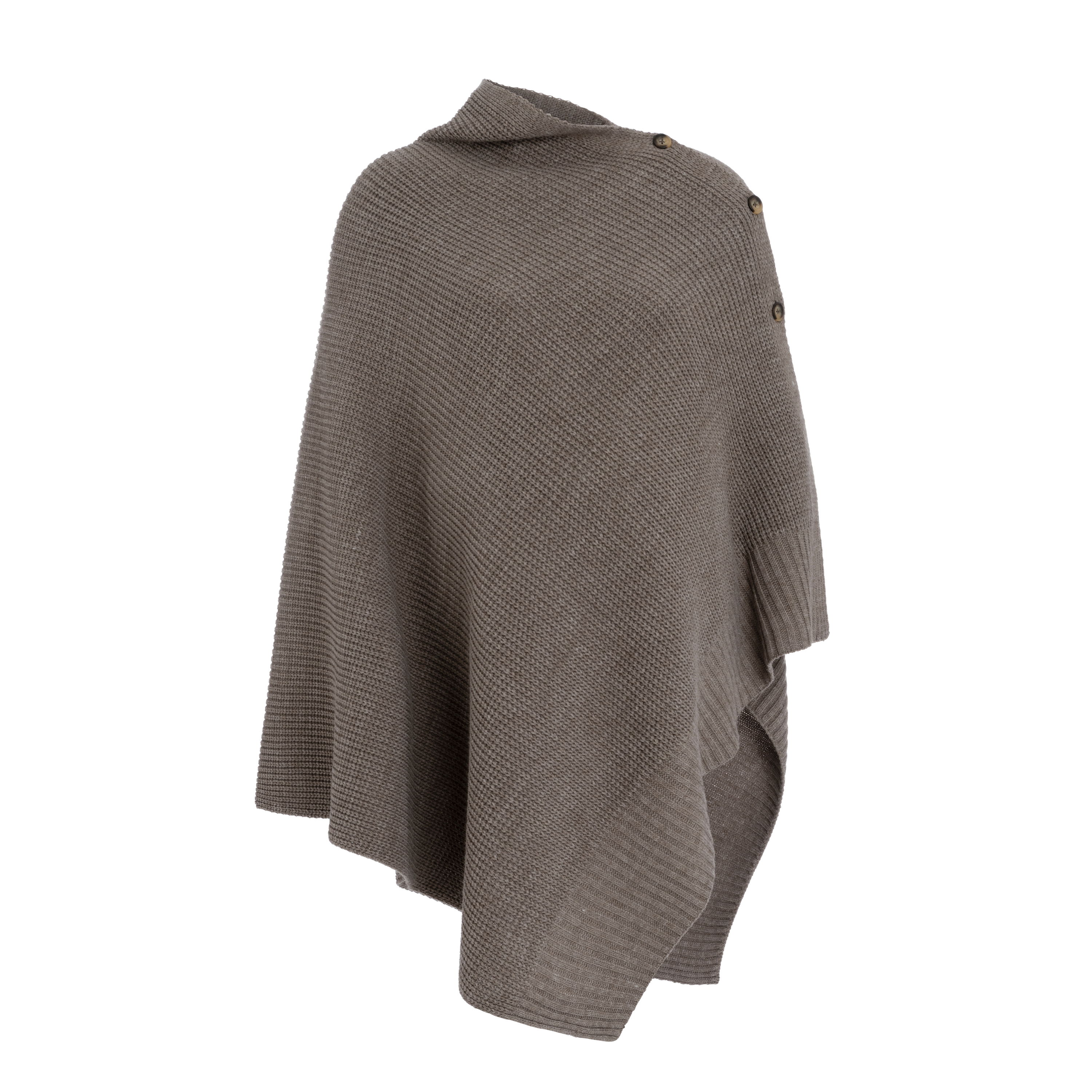 Zwangerschaps poncho Glow hazel brown