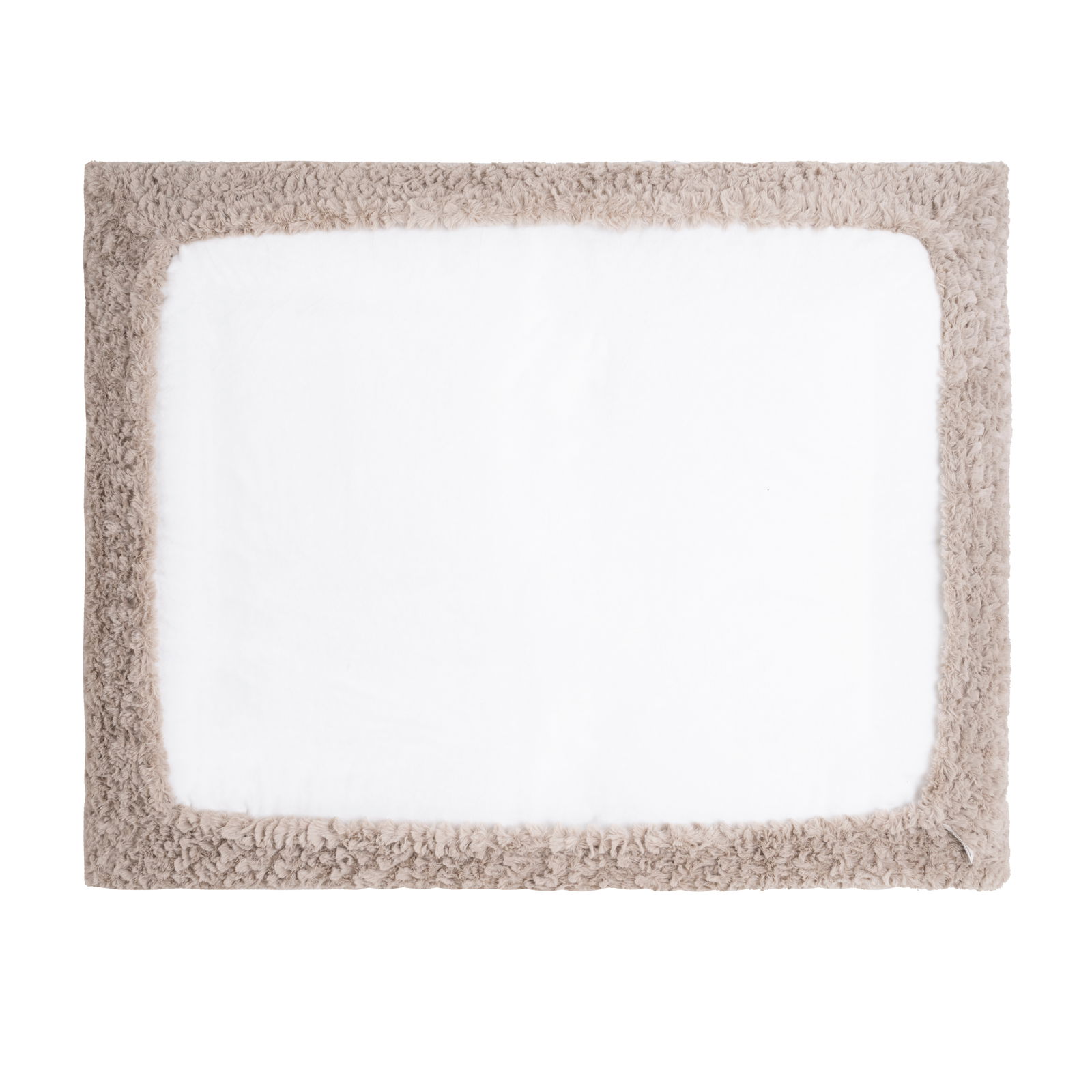 Drap-housse Matelas de parc Snow taupe - 80x100 cm