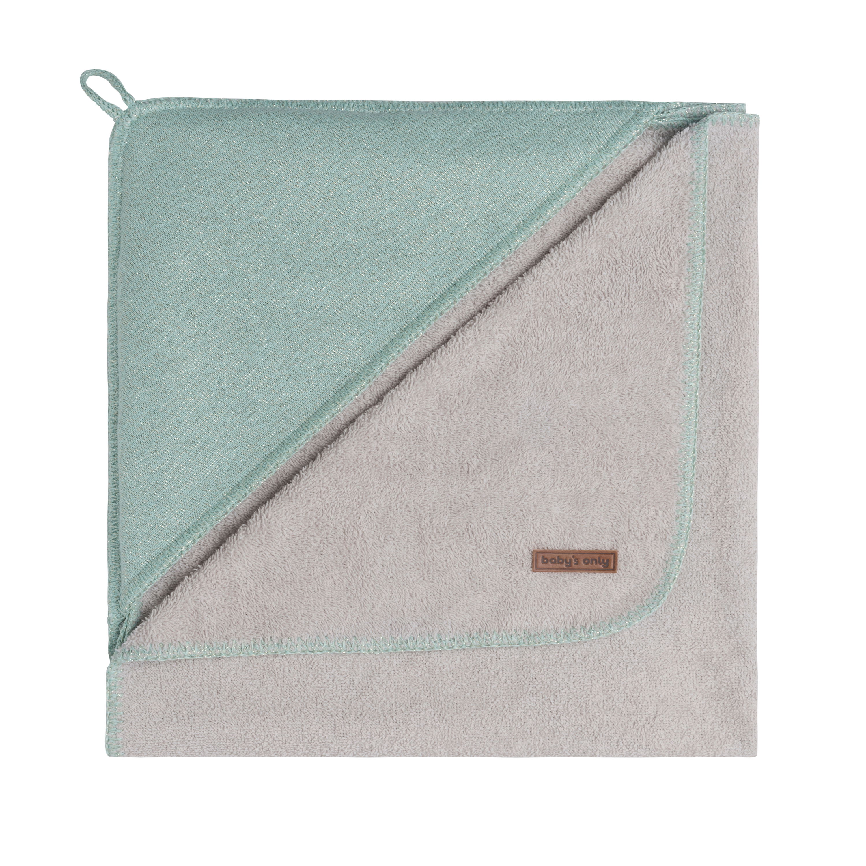 Bathcape Sparkle gold-mint melee - 75x85