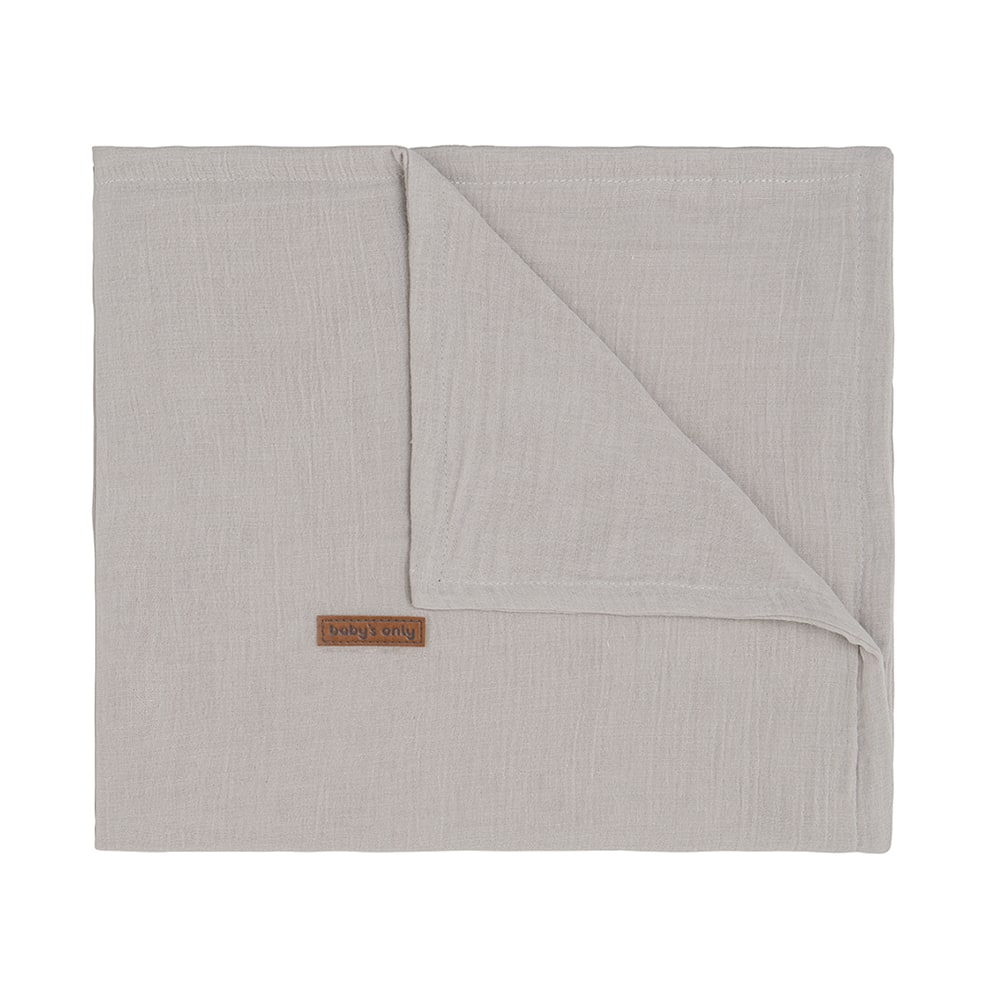 Cot blanket Breeze urban taupe
